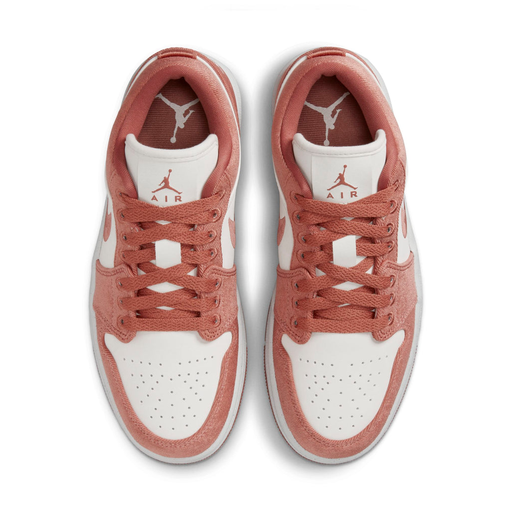 [FN3722-801] Womens Air Jordan RETRO 1 LOW SE 'CANVAS SKY J ORANGE'
