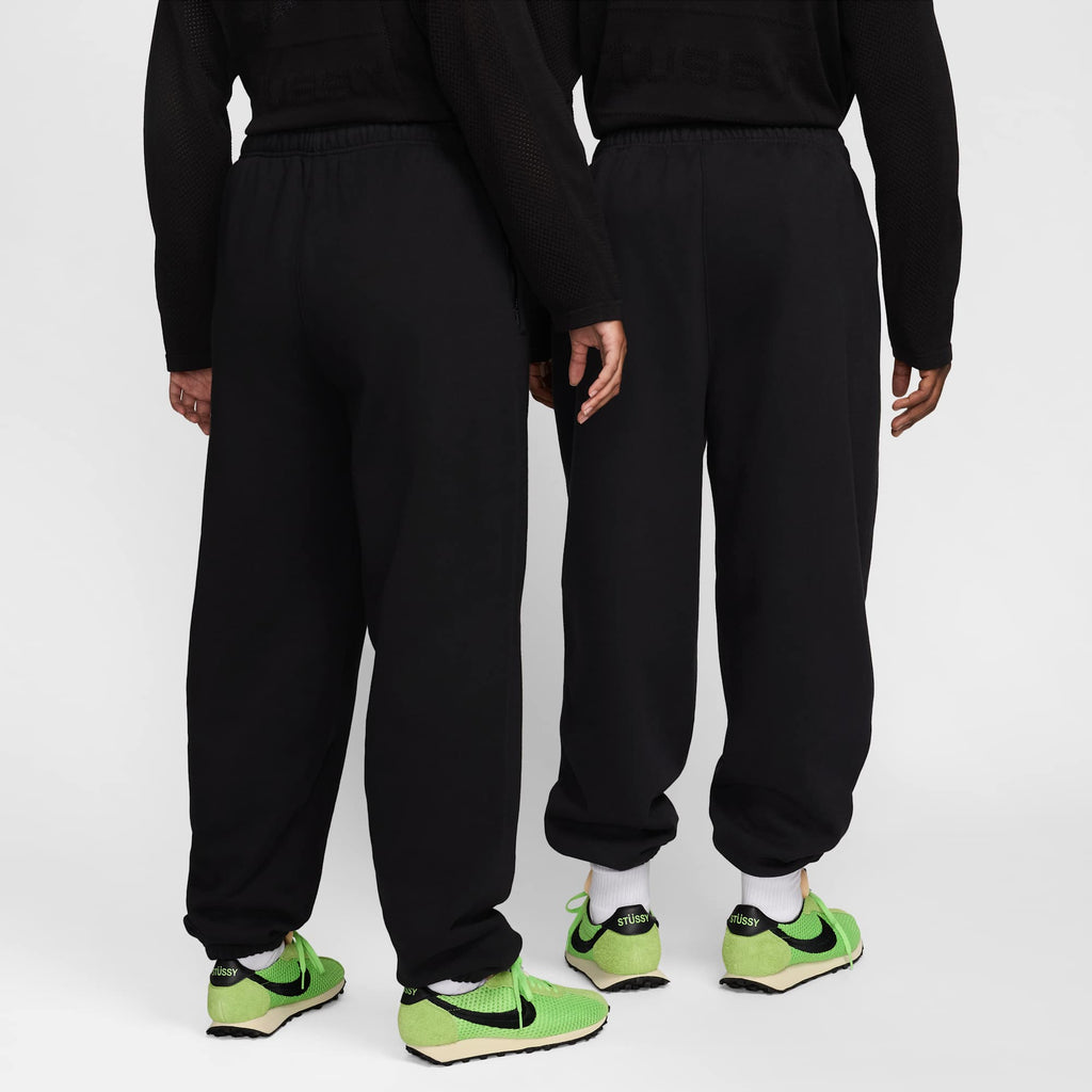 [FN5235-010] MENS NIKE X STUSSY STONE WASHED FLEECE PANT 'BLACK'