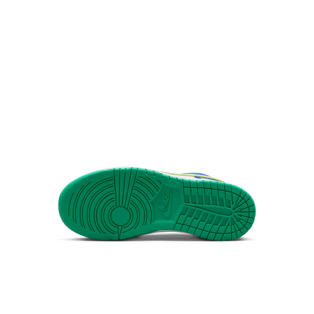 [FN6974-100] Preschool Nike Dunk Low BP 'White Lemon Twist' (PS)
