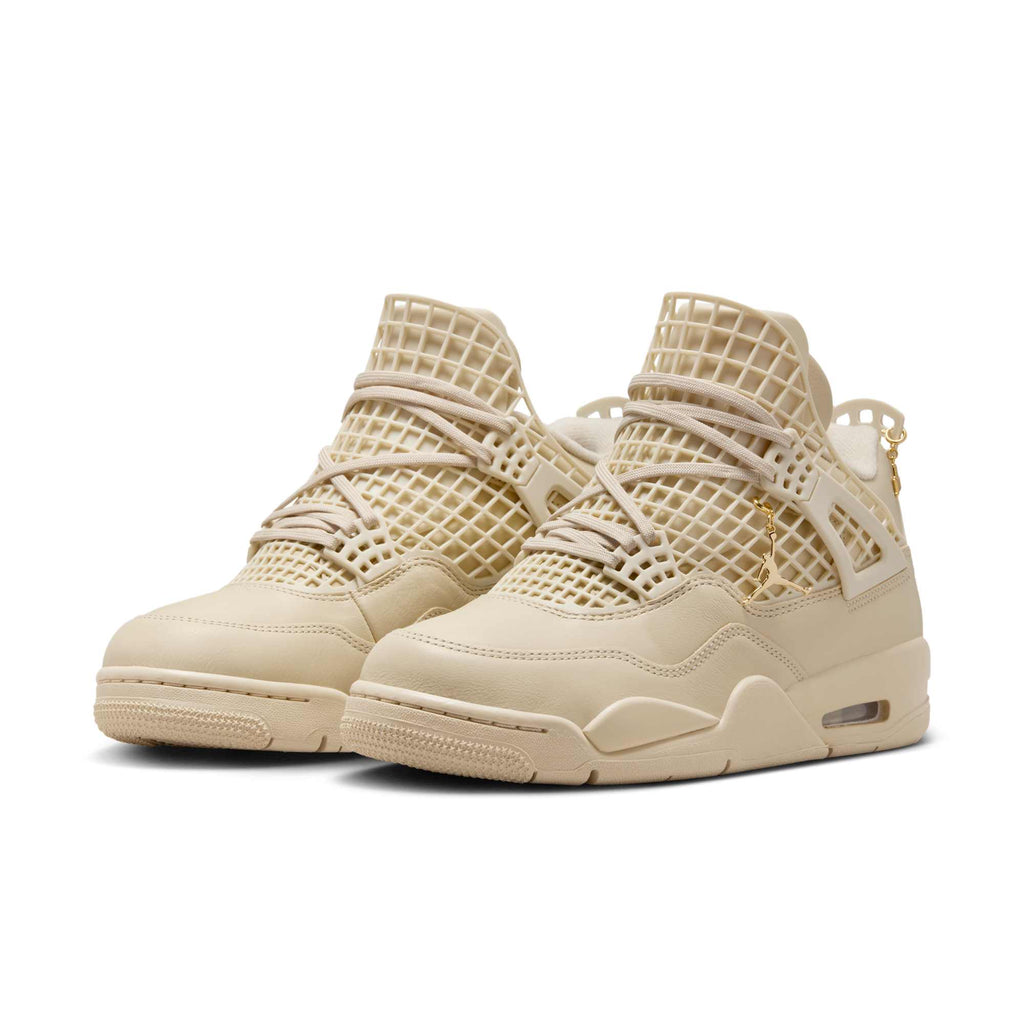 [FN7251-200] Womens Air Jordan Retro 4 'Net Rattan'