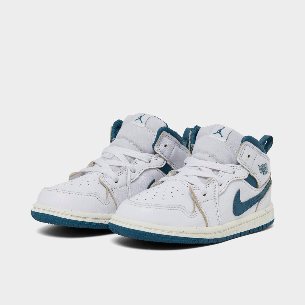 [FN7537-141] TODDLERS AIR JORDAN RETRO 1 MID SE 'INDUSTRIAL BLUE (TD)'