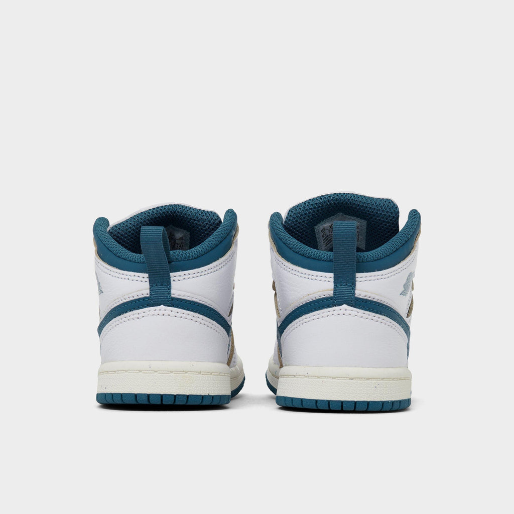 [FN7537-141] TODDLERS AIR JORDAN RETRO 1 MID SE 'INDUSTRIAL BLUE (TD)'