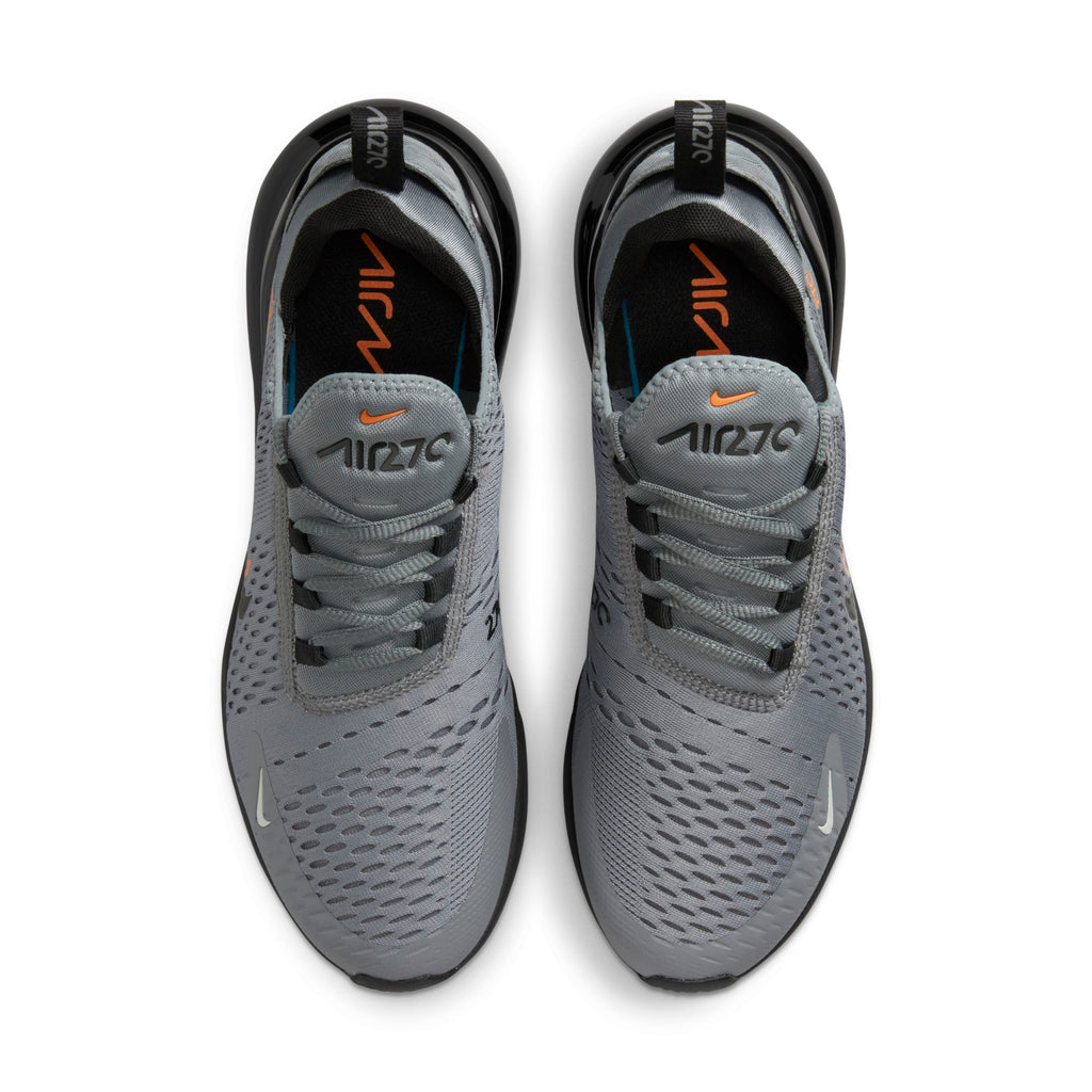 [FN7811-001] Mens Nike AIR MAX 270 'MULTI-SWOOSH - SMOKE GREY MANDARIN'