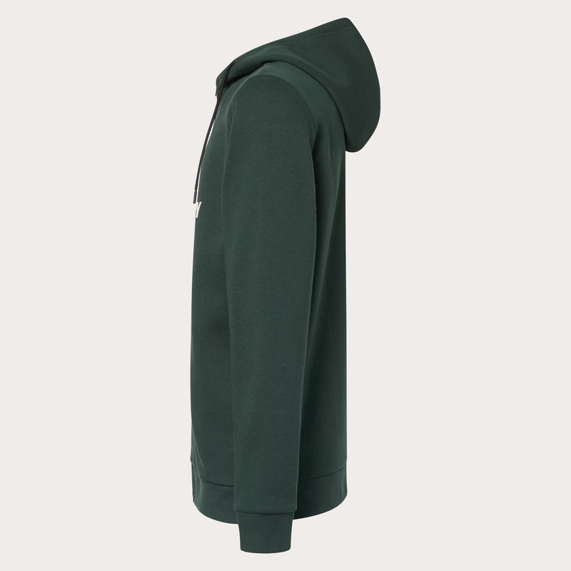 [FOA402598-9VR] MENS OAKLEY BARK FZ HOODIE 2.0 - HUNTER GREEN/ARCTIC WHITE