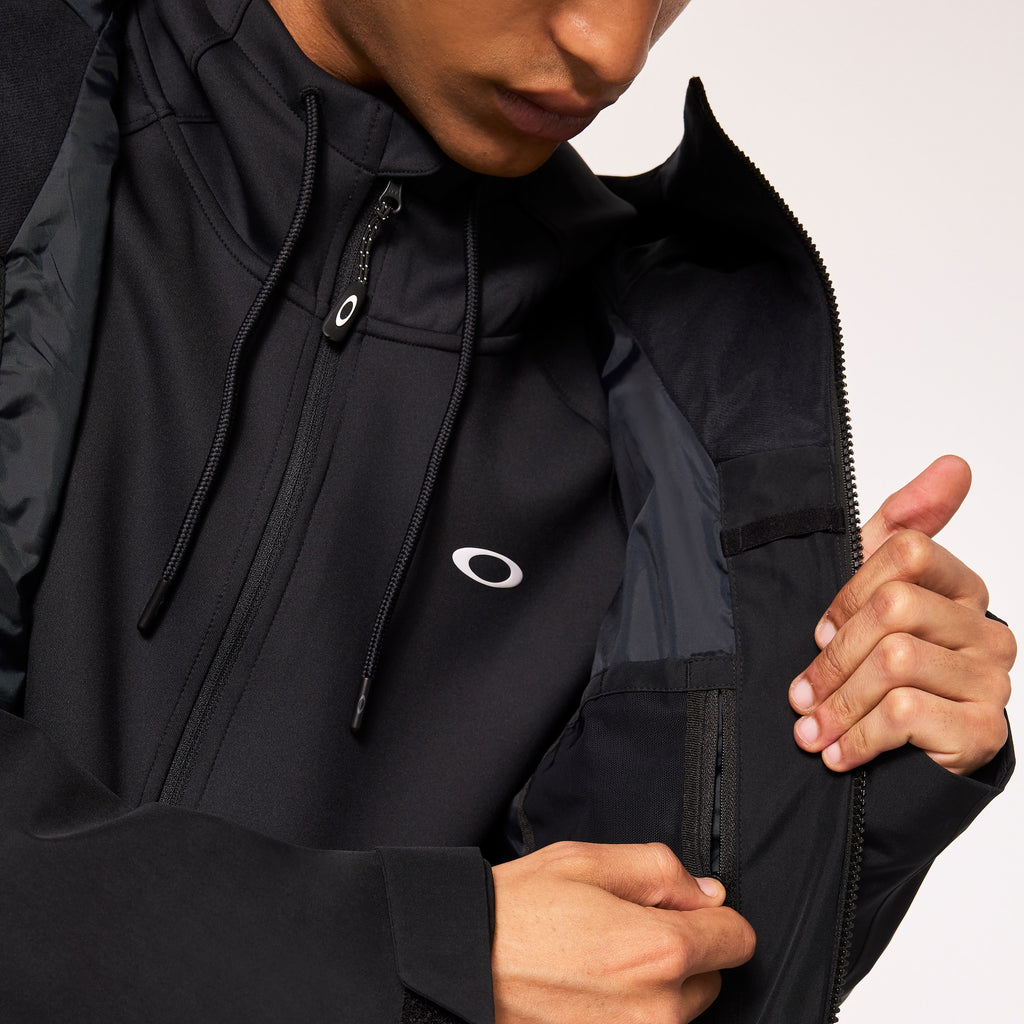 [FOA404734-02E] MENS OAKLEY UNBOUND GORE-TEX SHELL JACKET - BLACKOUT