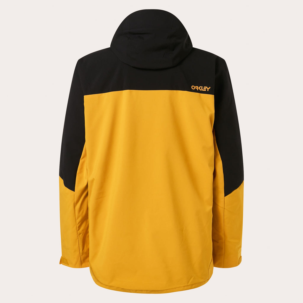 [FOA404736-9MB] MENS OAKLEY TNP TBT SHELL JACKET - AMBER YELLOW/BLACKOUT