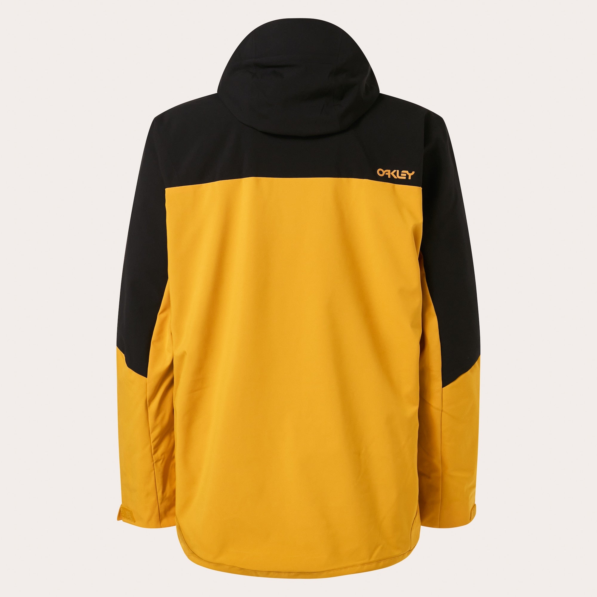 [FOA404736-9MB] MENS OAKLEY TNP TBT SHELL JACKET - AMBER YELLOW/BLACKOUT