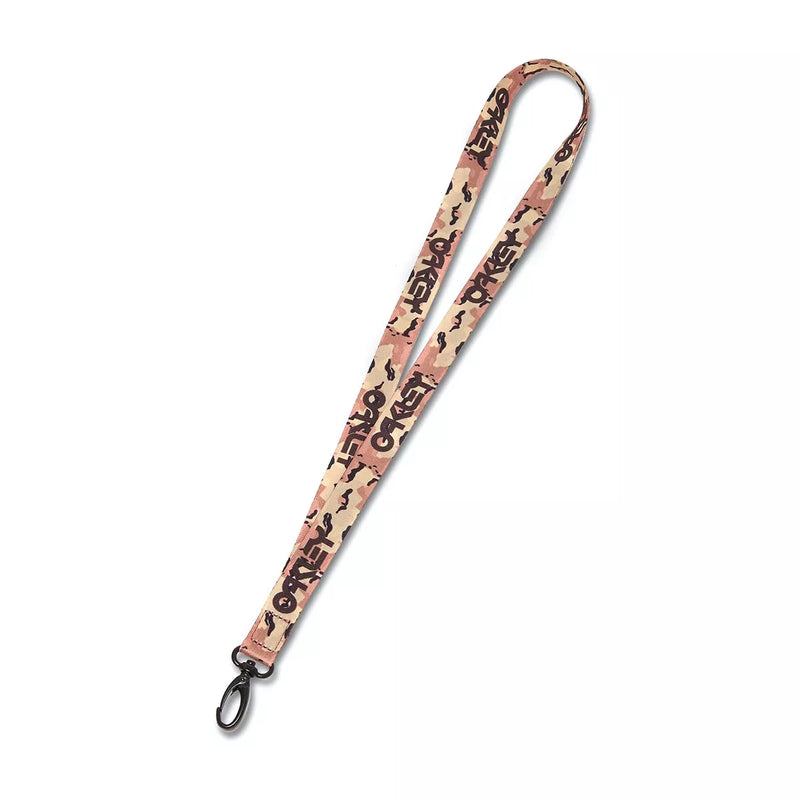 [FOS900508-9H1] MENS OAKLEY B1B CRAZY CAMO LANYARD - B1B CAMO DESERT