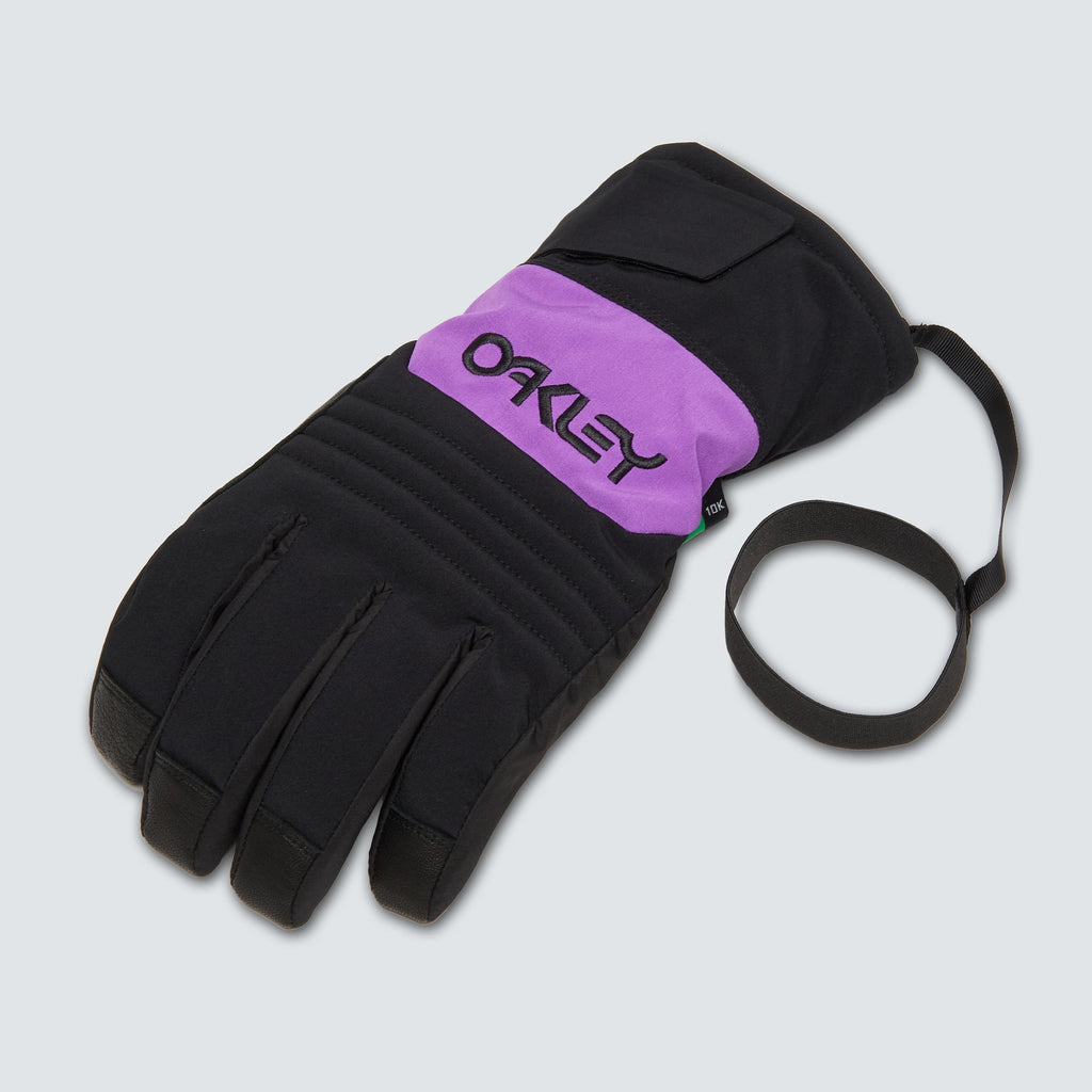 [FOS901034-9EB] MENS OAKLEY B1B GLOVE - BLACKOUT/ULTRA PURPLE