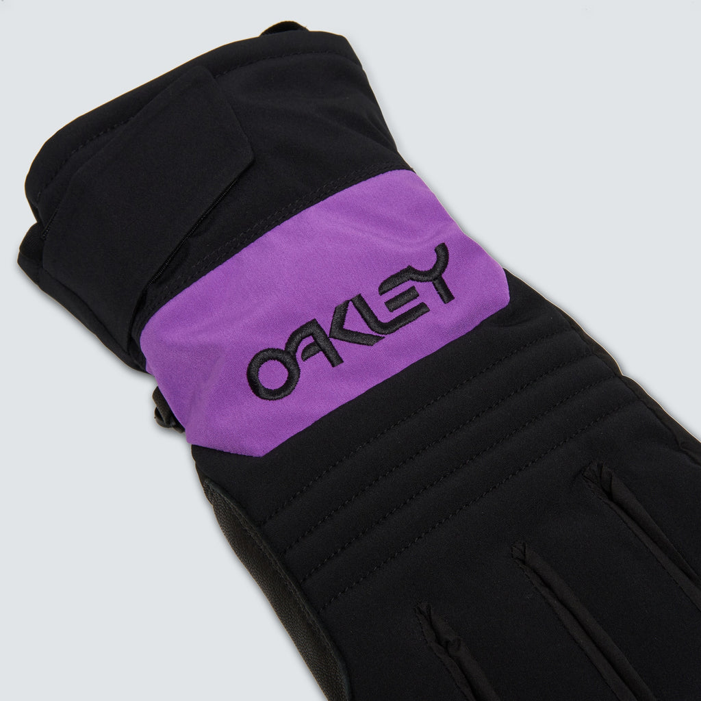 [FOS901034-9EB] MENS OAKLEY B1B GLOVE - BLACKOUT/ULTRA PURPLE
