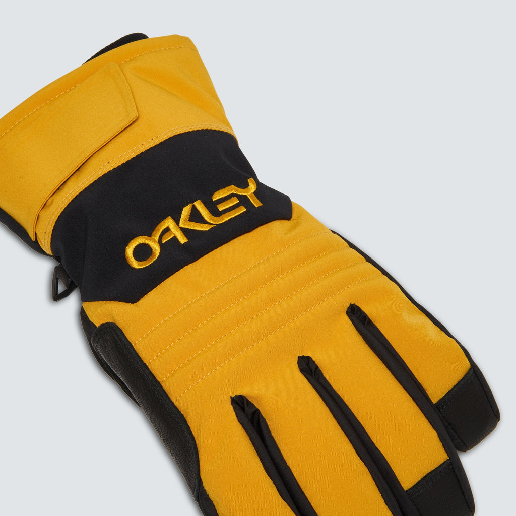[FOS901034-9MB] MENS OAKLEY B1B GLOVE - AMBER YELLOW/BLACKOUT