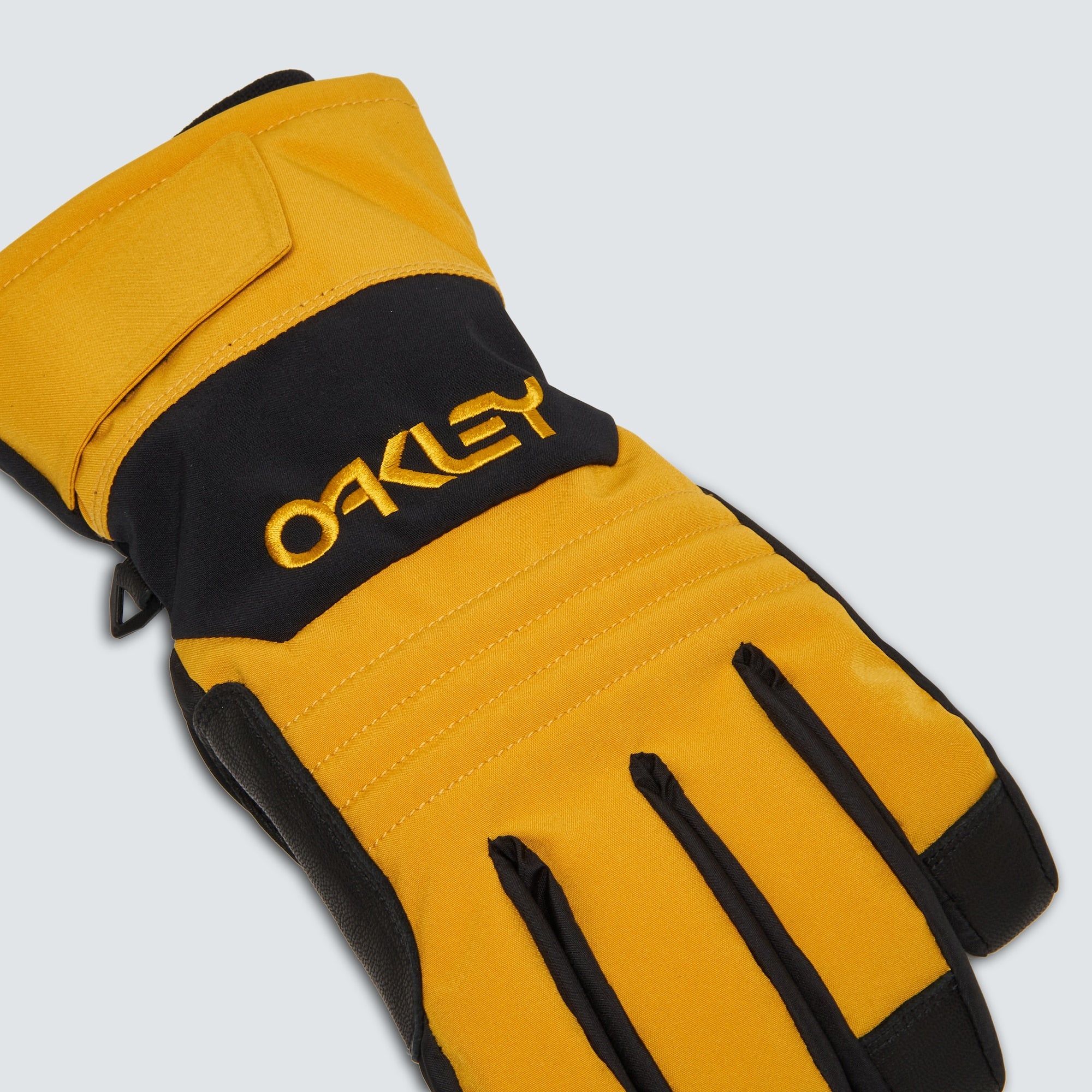 [FOS901034-9MB] MENS OAKLEY B1B GLOVE - AMBER YELLOW/BLACKOUT
