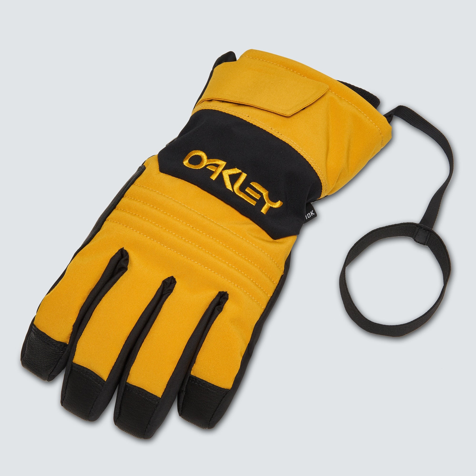 [FOS901034-9MB] MENS OAKLEY B1B GLOVE - AMBER YELLOW/BLACKOUT