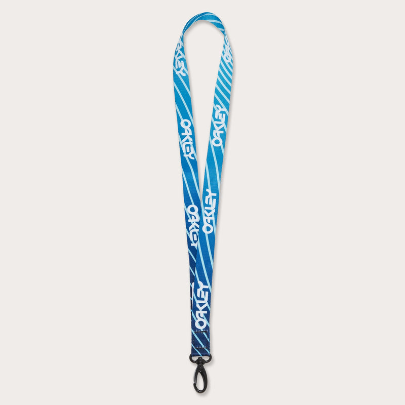 [FOS901051-9VA] MENS OAKLEY WANDERLUST LANYARD - BLUE TEMPESTAS PT