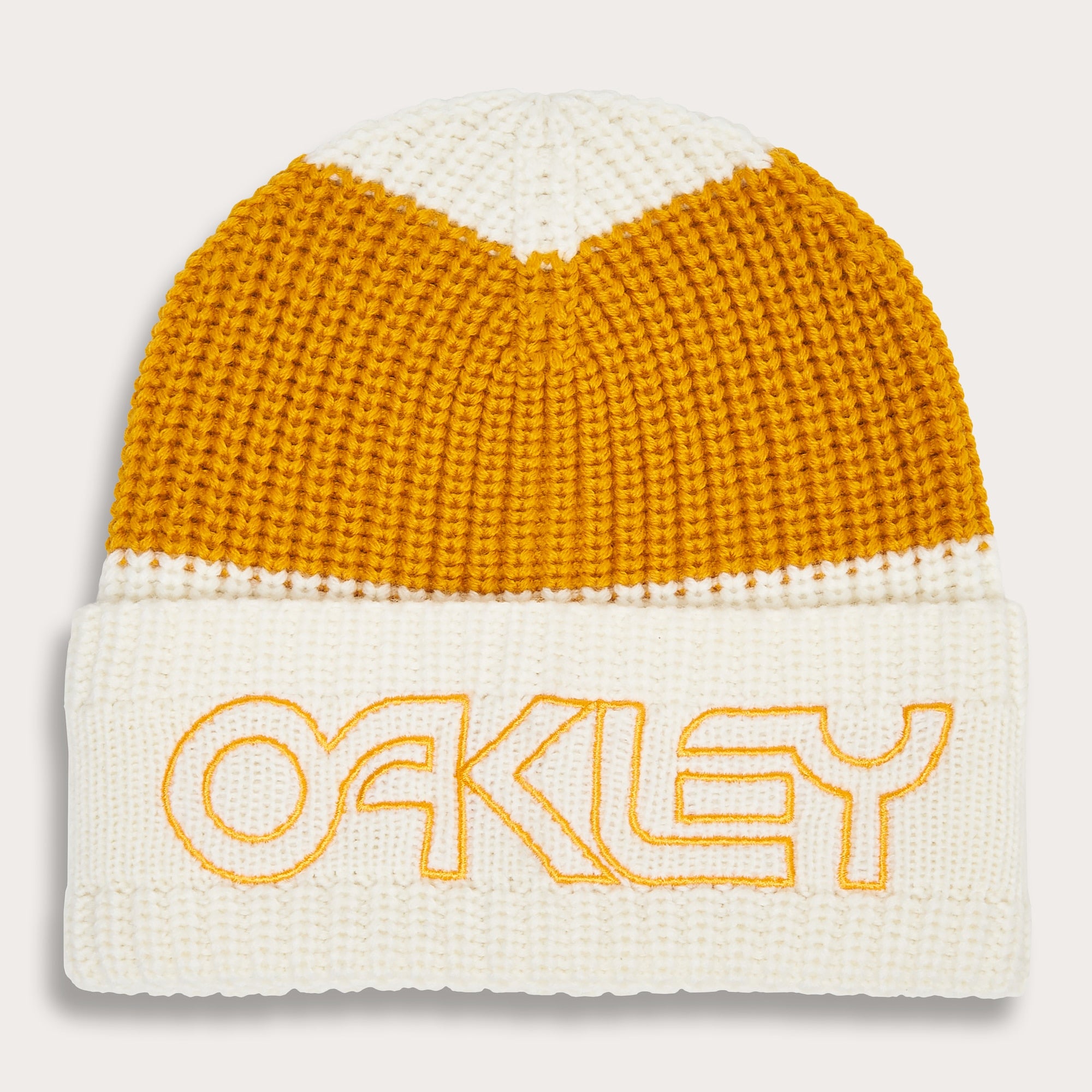 [FOS901285-10R] MENS OAKLEY TNP DEEP CUFF BEANIE - ARCTIC WHITE