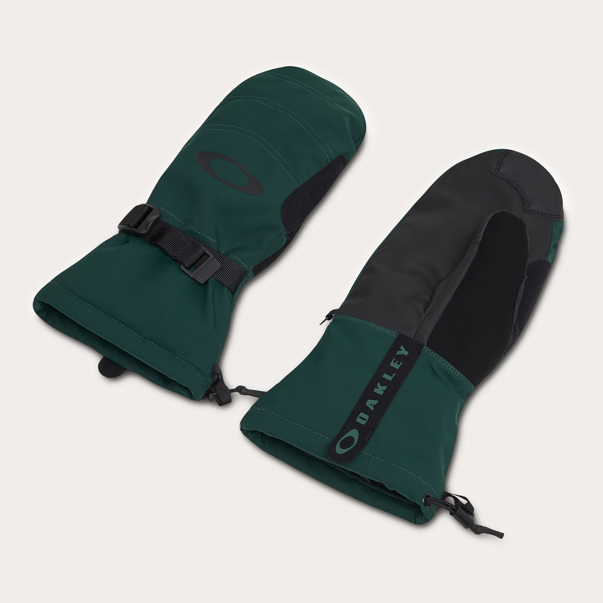 [FOS901290-7BC] MENS OAKLEY POWDER RIDGE MITTENS - HUNTER GREEN (HELMET)