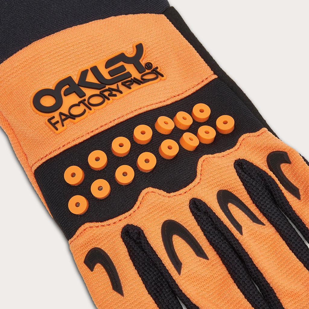 [FOS901324-9YD] MENS OAKLEY SWITCHBACK MTB GLOVE 2.0 - BLACKOUT/SOFT ORANGE