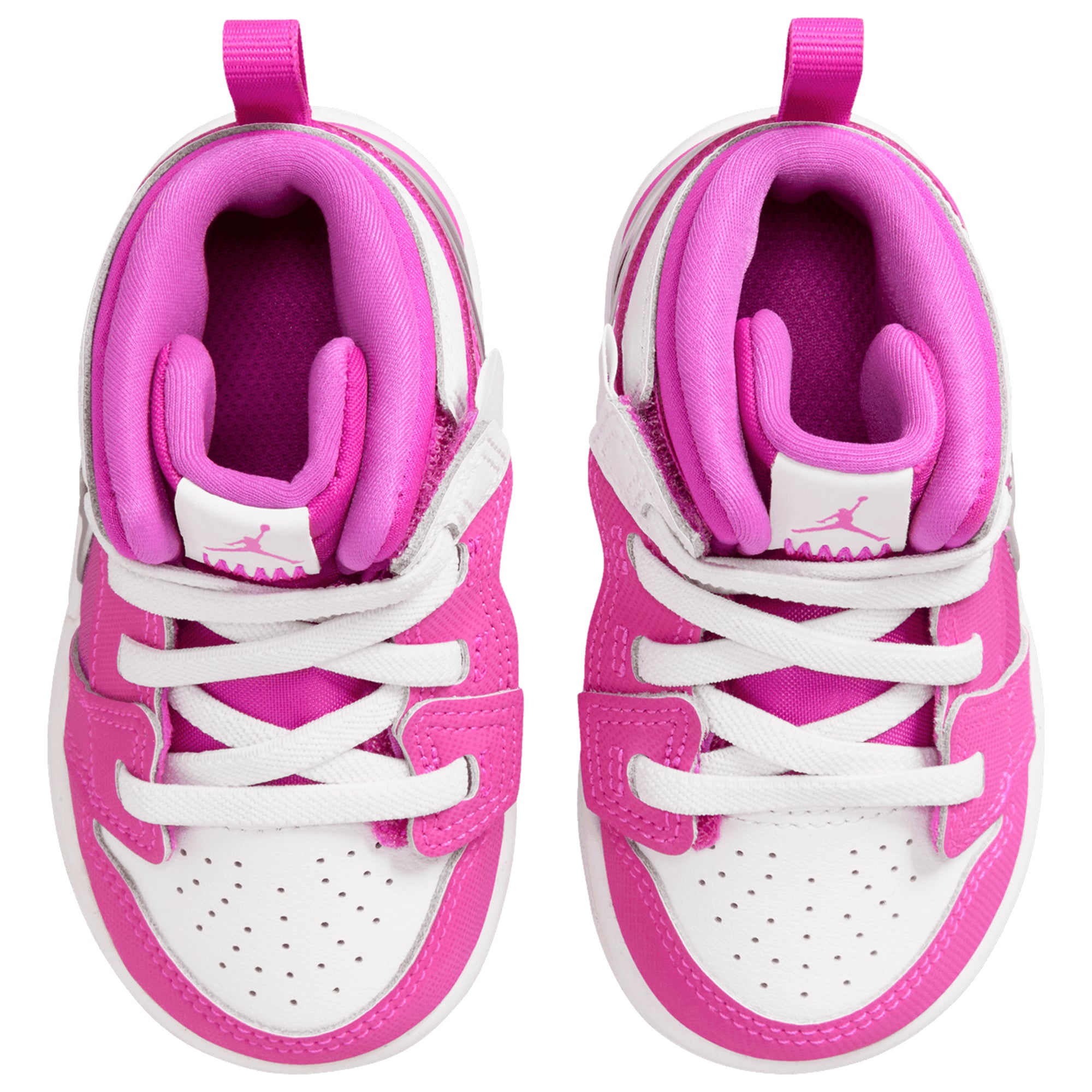 [FQ1283-601] TODDLERS AIR JORDAN RETRO 1 MID RM EASYON 'FIRE PINK'