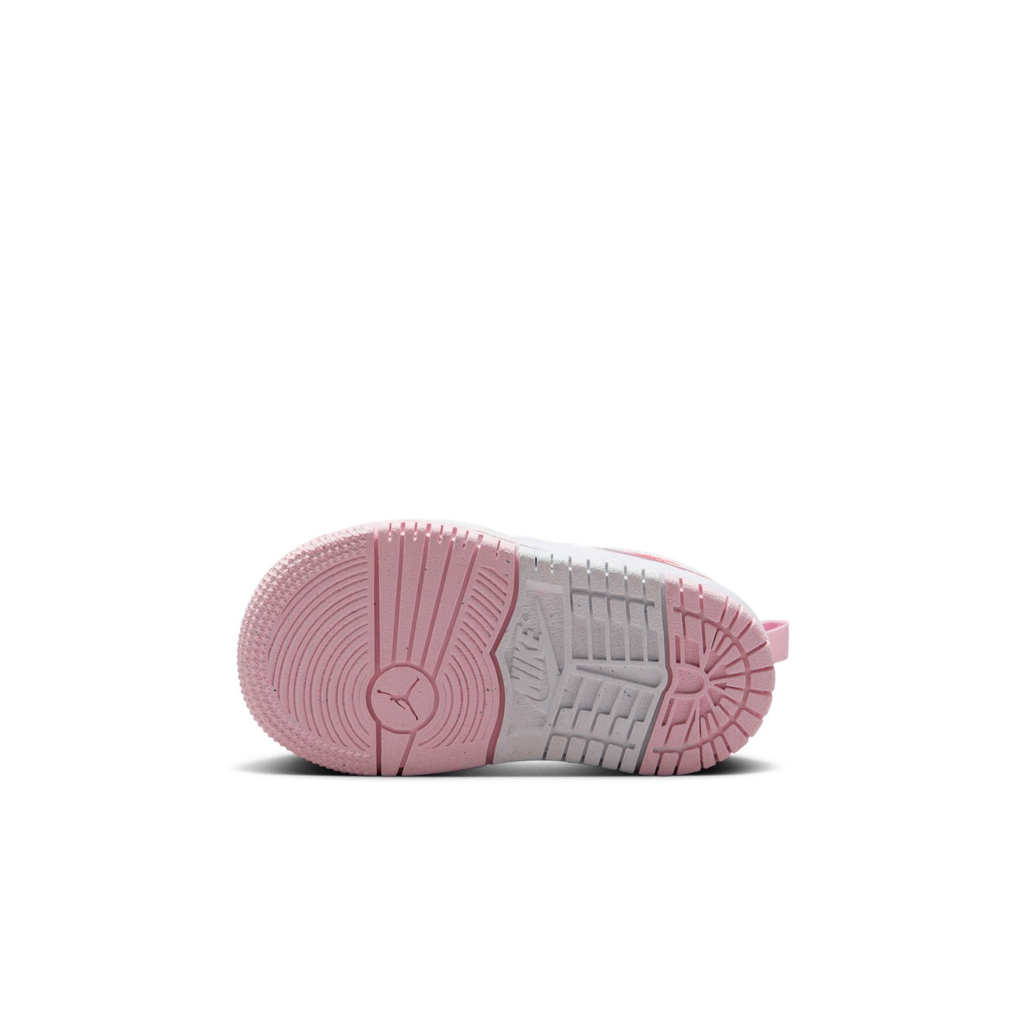 [FQ1283-101] Toddlers Air Jordan Retro 1 Mid RM Easyon 'White Fire Red Pink Foam'