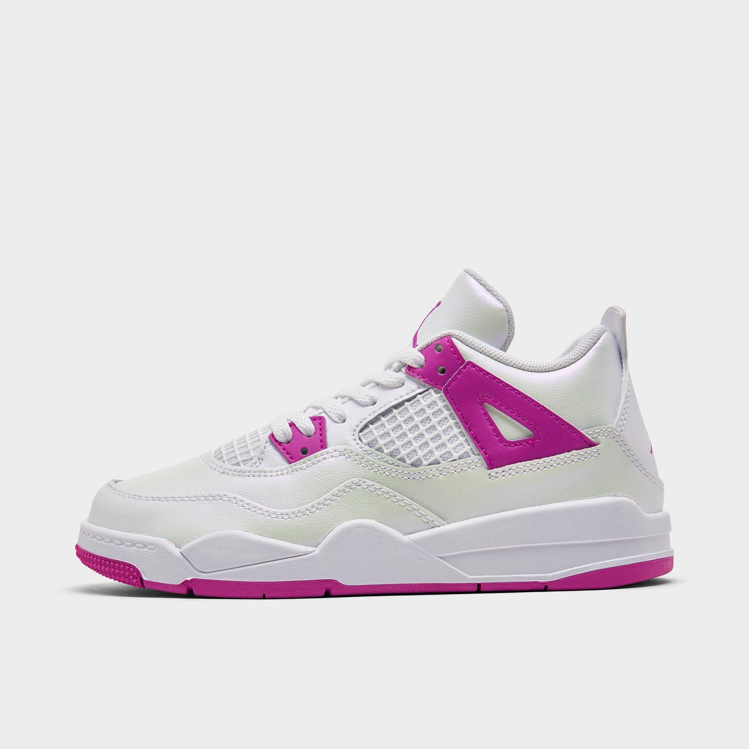 [FQ1312-151] PRESCHOOL AIR JORDAN RETRO 4 PS 'HYPER VIOLET'
