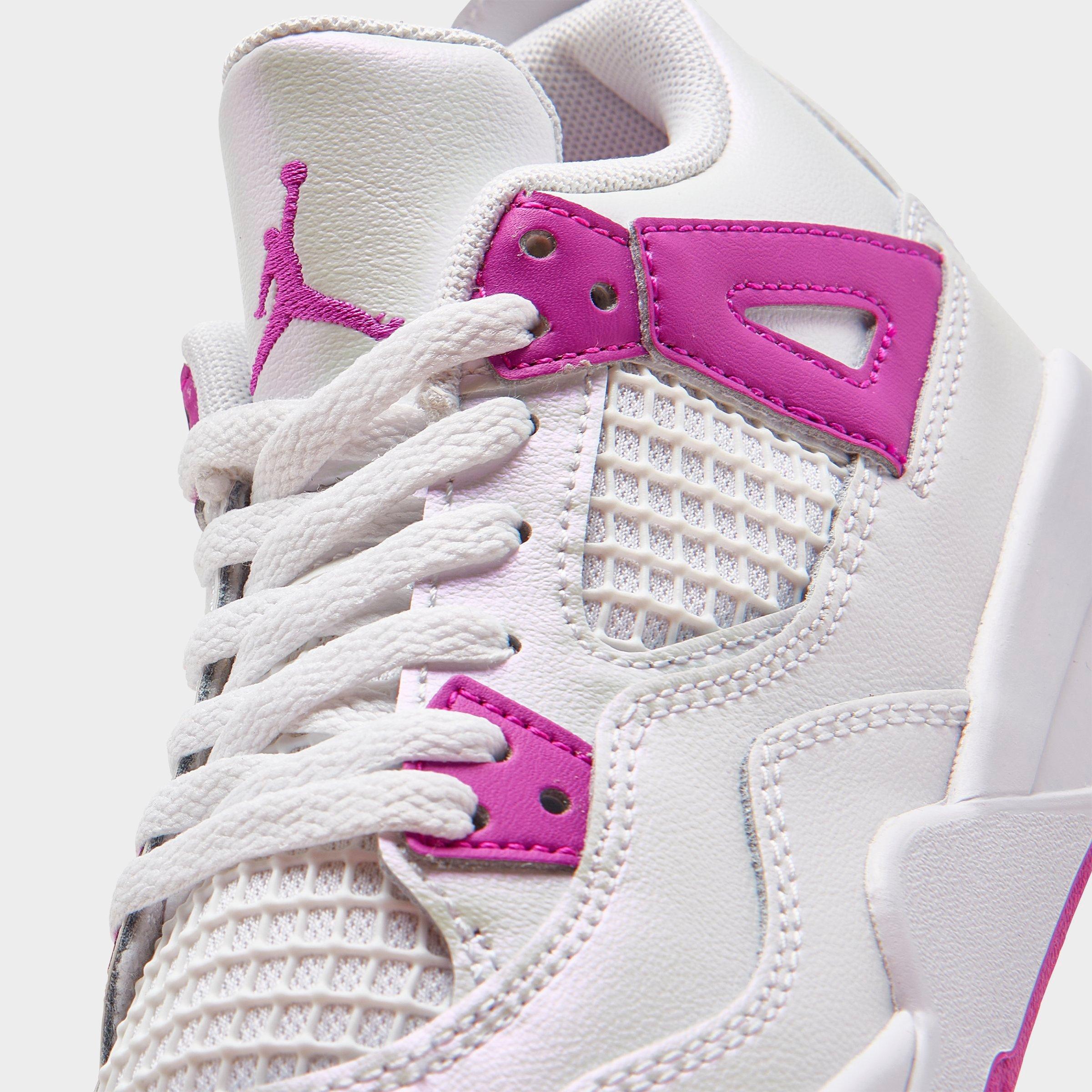[FQ1312-151] PRESCHOOL AIR JORDAN RETRO 4 PS 'HYPER VIOLET'