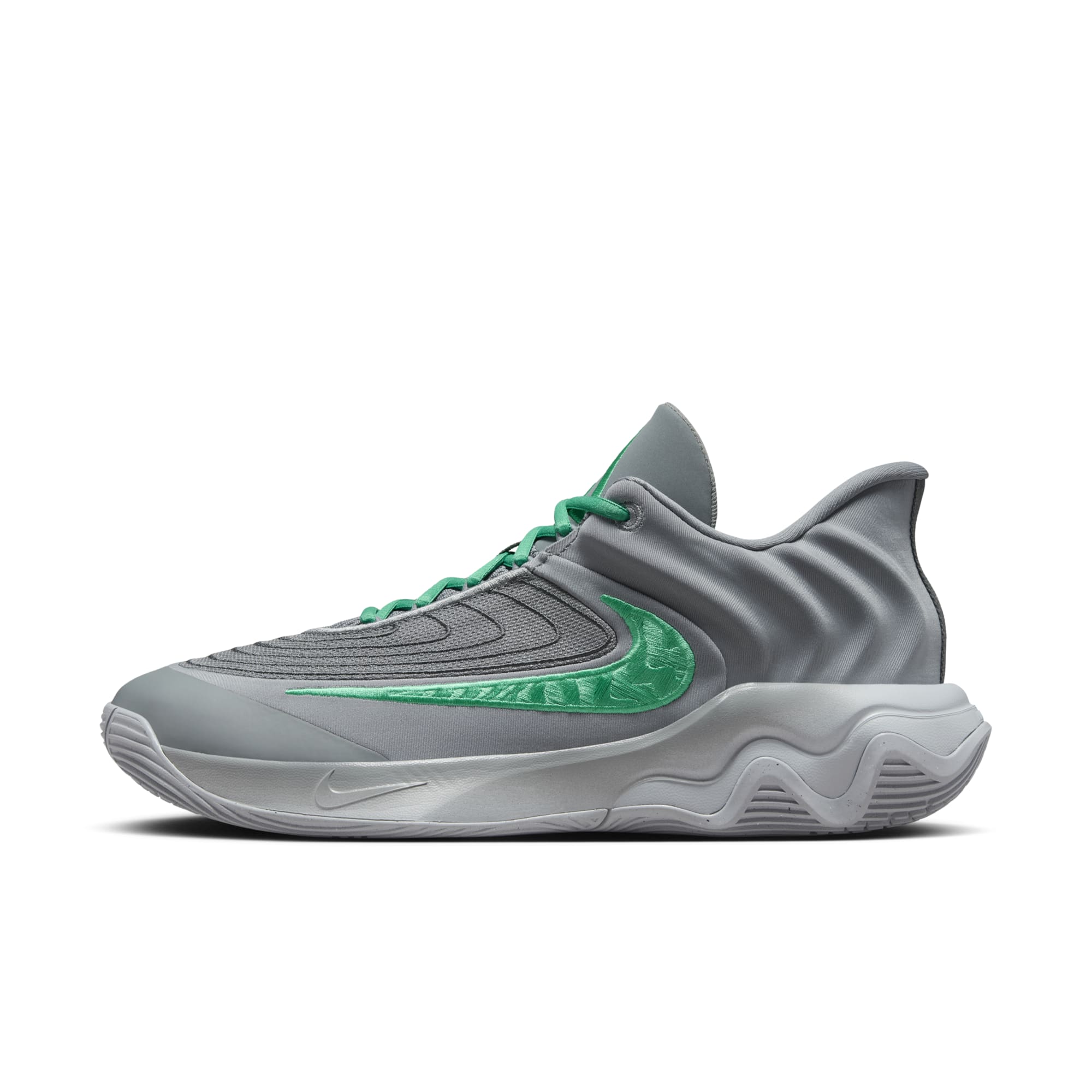 [FQ3680-002] MENS NIKE GIANNIS IMMORTALITY 4 'SMOKE GREY STADIUM GREEN'