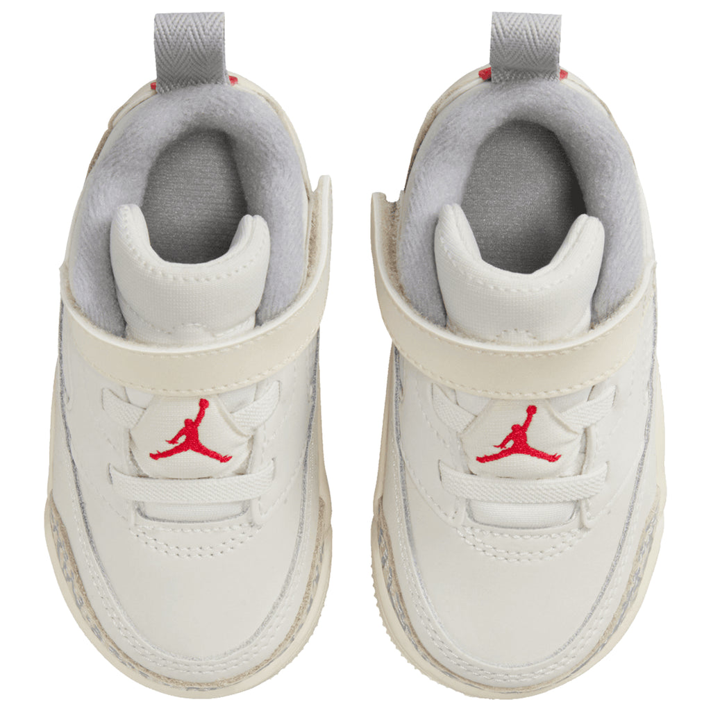 [FQ3952-100] TODDLERS AIR JORDAN SPIZIKE LOW 'SAIL COCONUT MILK'