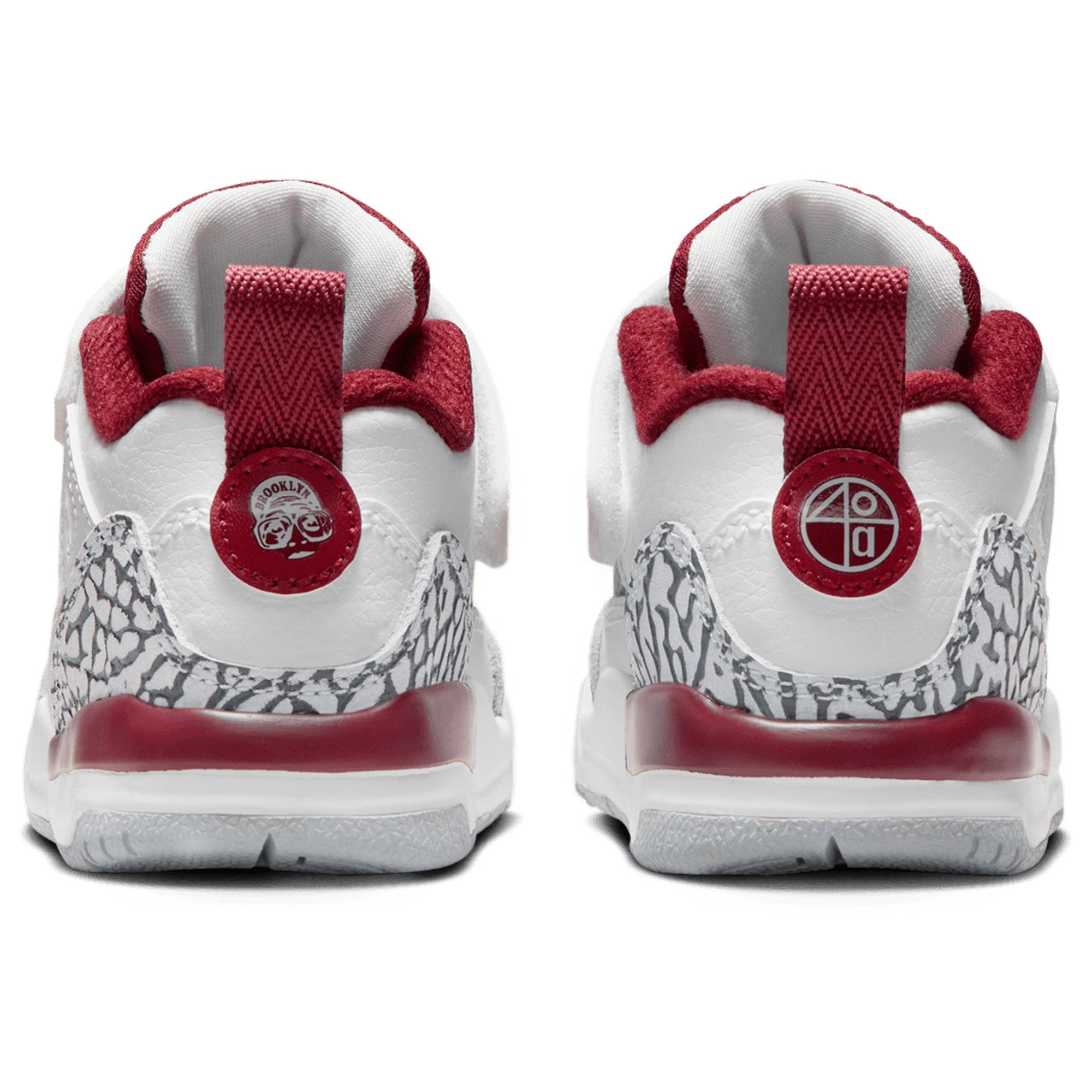 [FQ3952-106] TODDLERS AIR JORDAN SPIZIKE LOW 'WHITE TEAM RED'