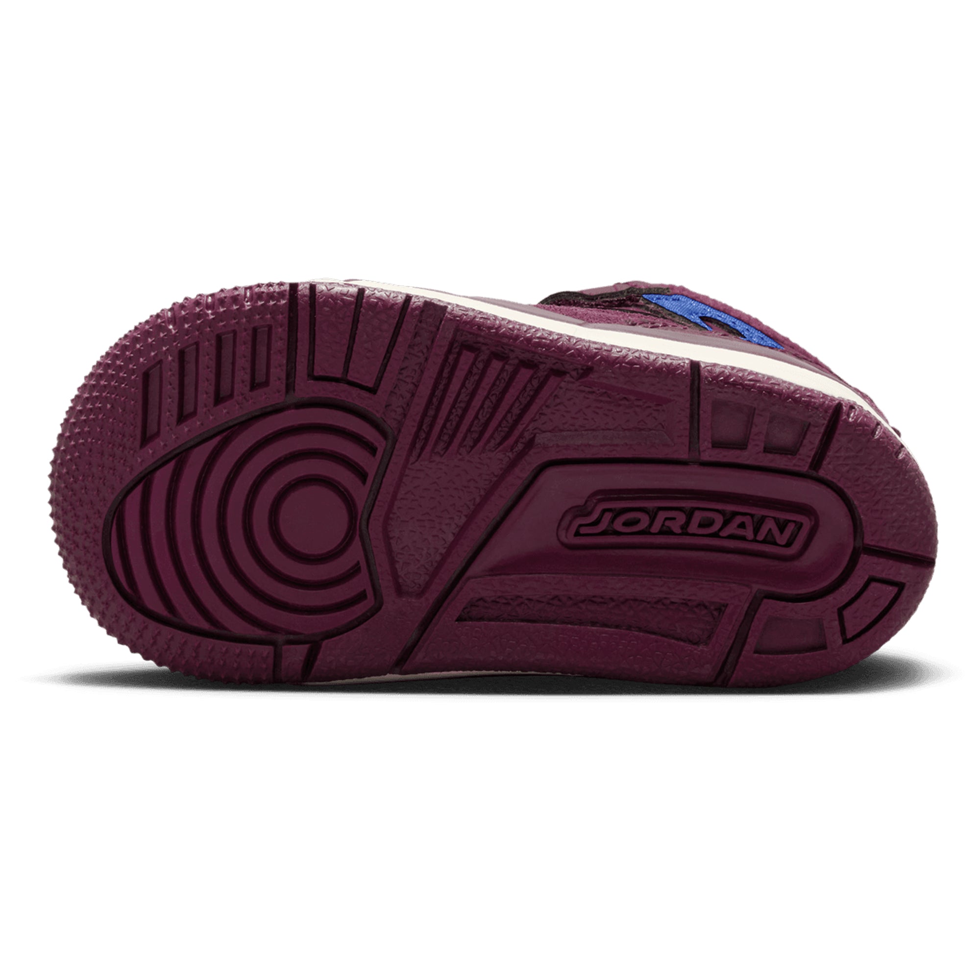 [FQ3952-641] TODDLERS AIR JORDAN SPIZIKE LOW 'BORDEAUX SAIL HYPER ROYAL'