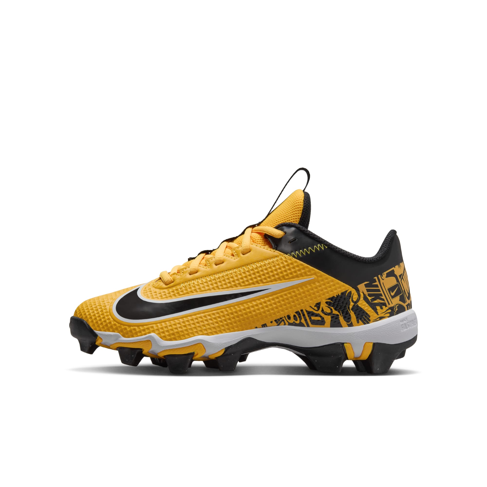 [FQ4020-800] GRADE SCHOOL NIKE VAPOR EDGE SHARK 2 GS 'LASER ORANGE BLACK'