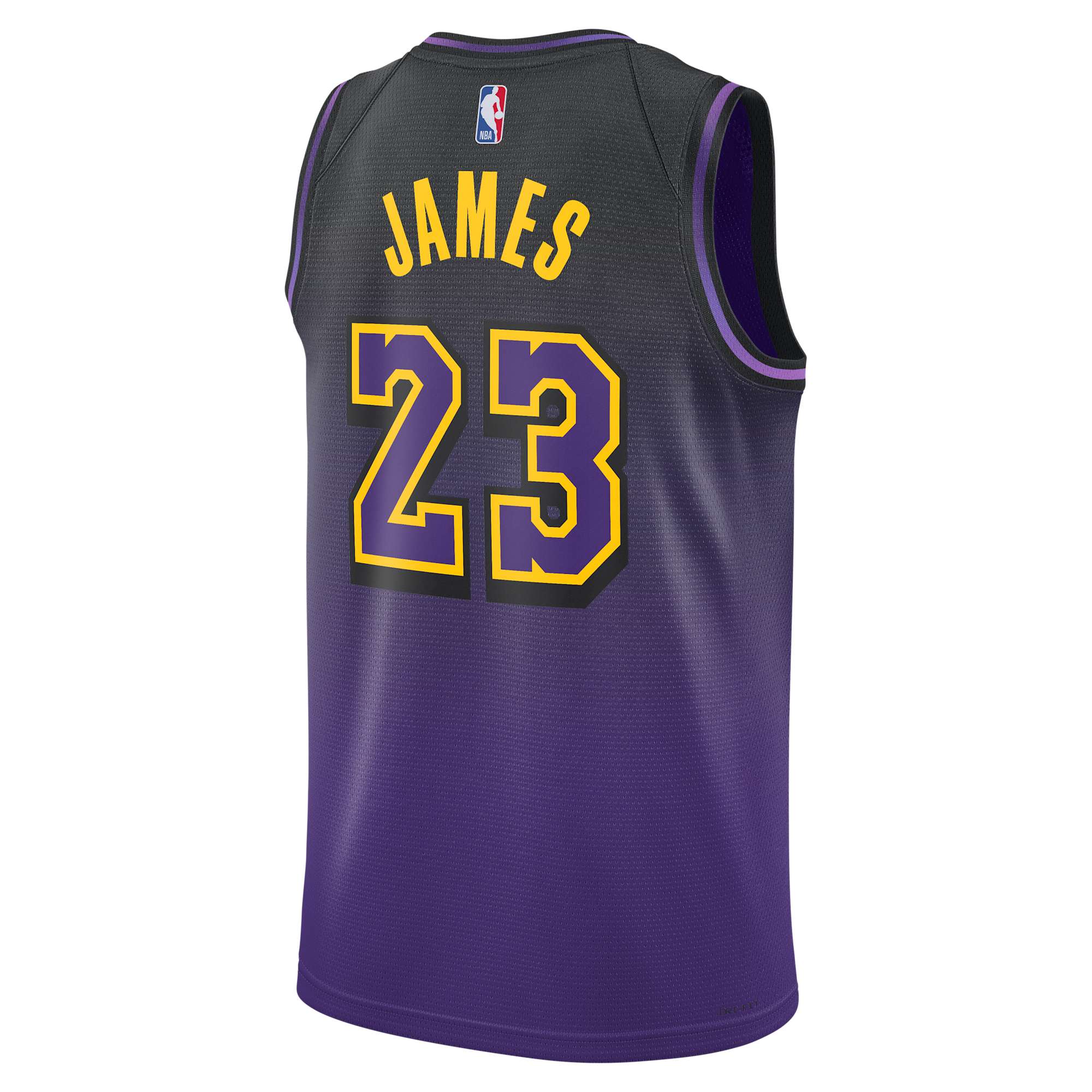 [FQ4346-504] MENS NIKE NBA LEBRON JAMES LOS ANGELES LAKERS 2024/25 CITY EDITION SWINGMAN JERSEY
