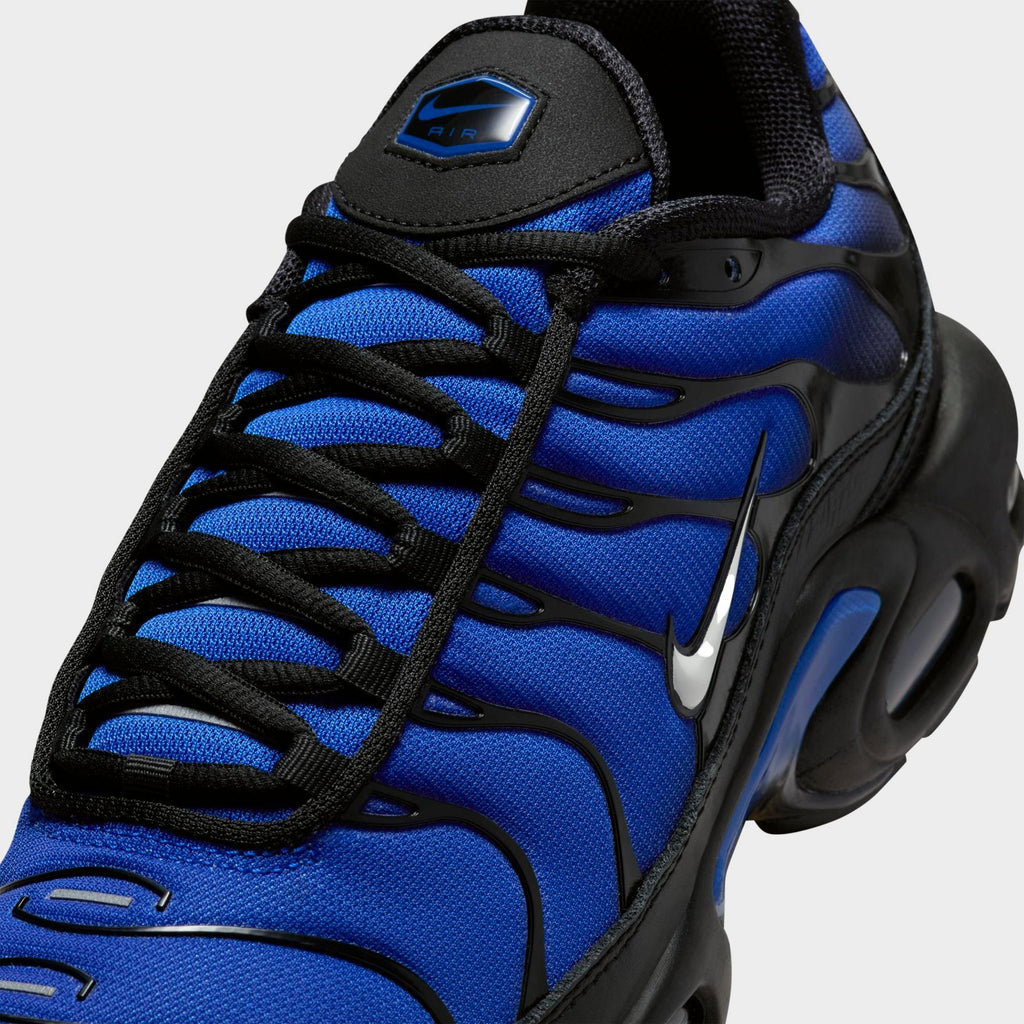 [FQ7331-001] MENS NIKE AIR MAX PLUS PRM 'BLACK RACER BLUE'