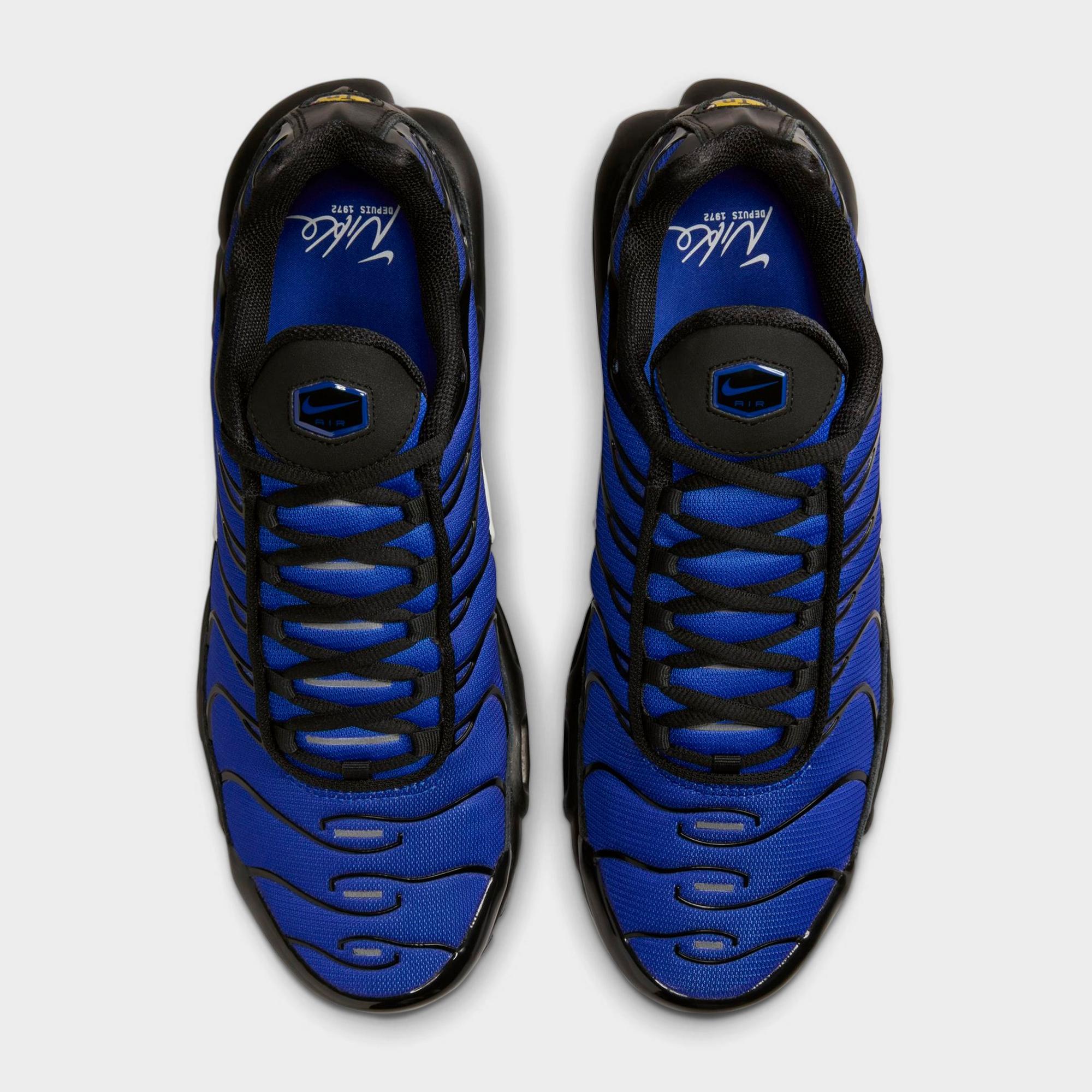 [FQ7331-001] MENS NIKE AIR MAX PLUS PRM 'BLACK RACER BLUE'