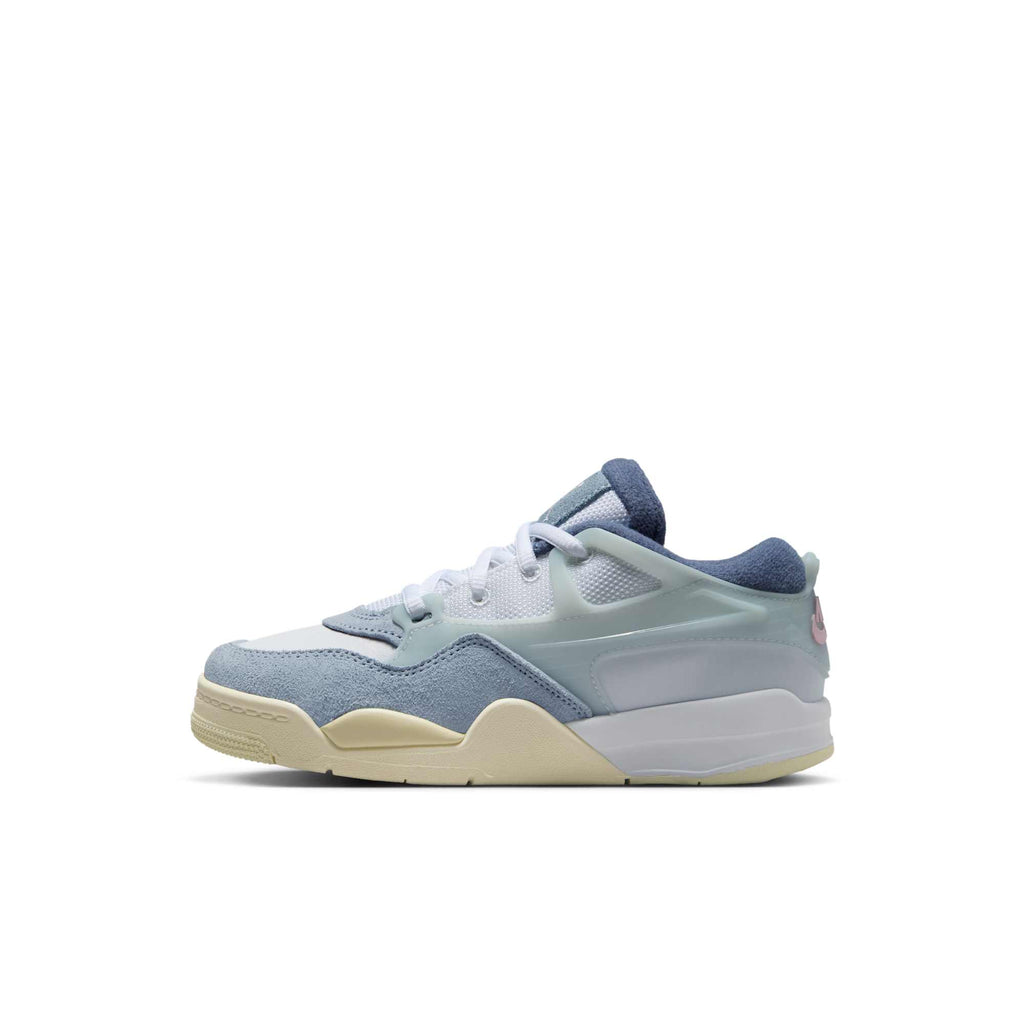 [FQ7936-101] Preschool Air Jordan Retro 4 RM 'Diffused Blue Ashen Slate'