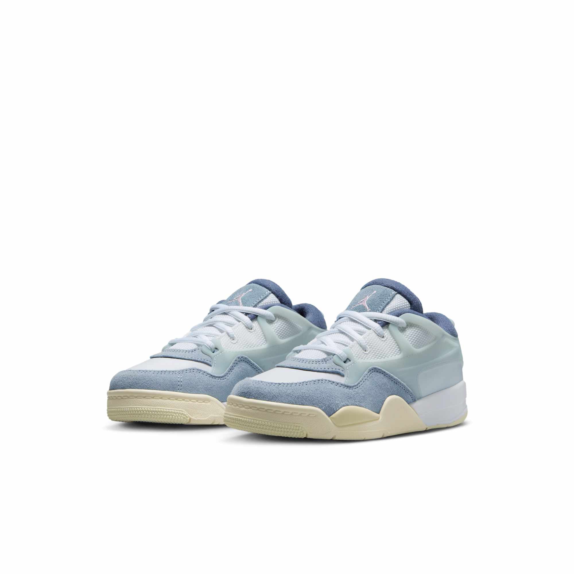 [FQ7936-101] Preschool Air Jordan Retro 4 RM 'Diffused Blue Ashen Slate'