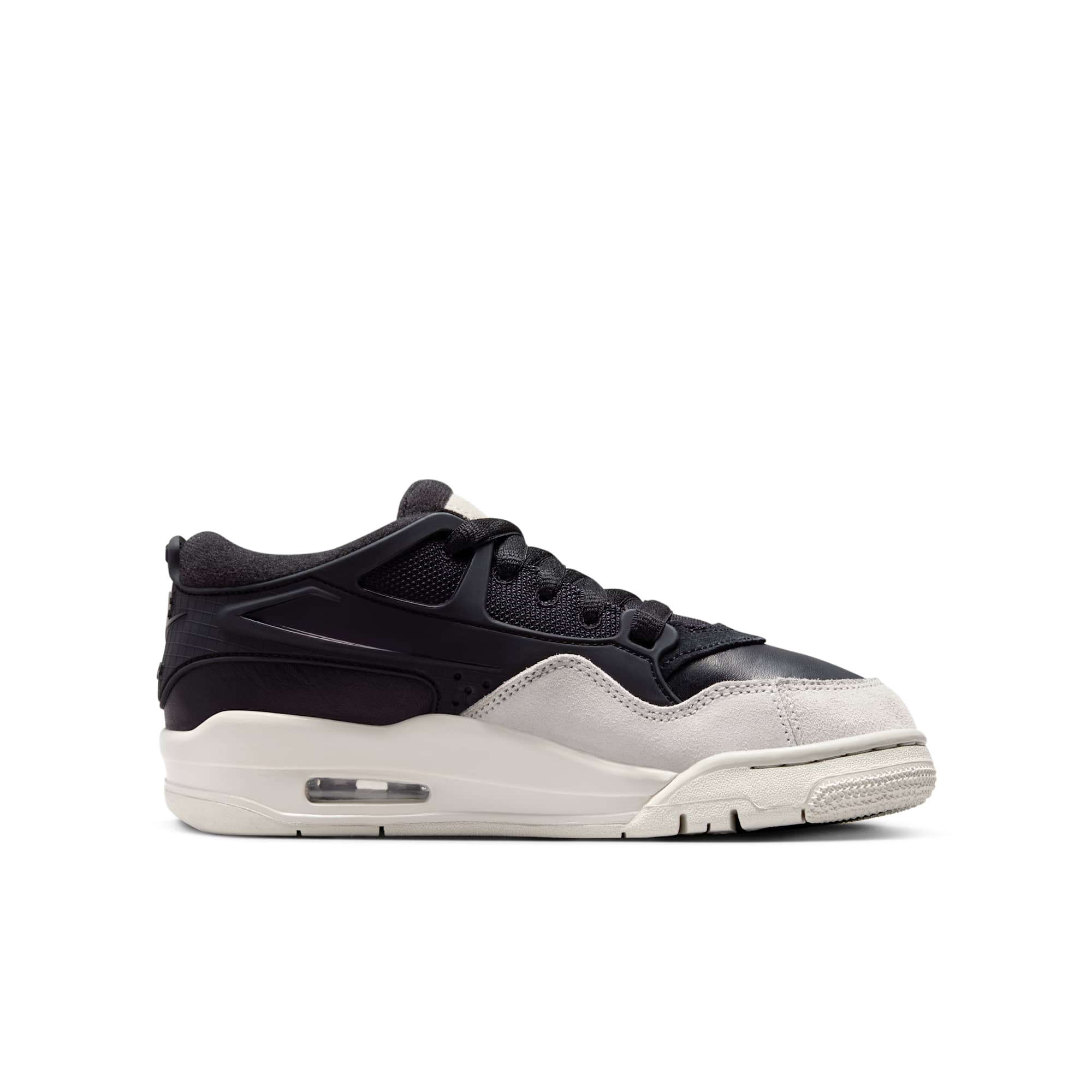 [FQ7938-001] Grade School Air Jordan AIR JORDAN 4 RM GS 'BLACK LIGHT BONE'