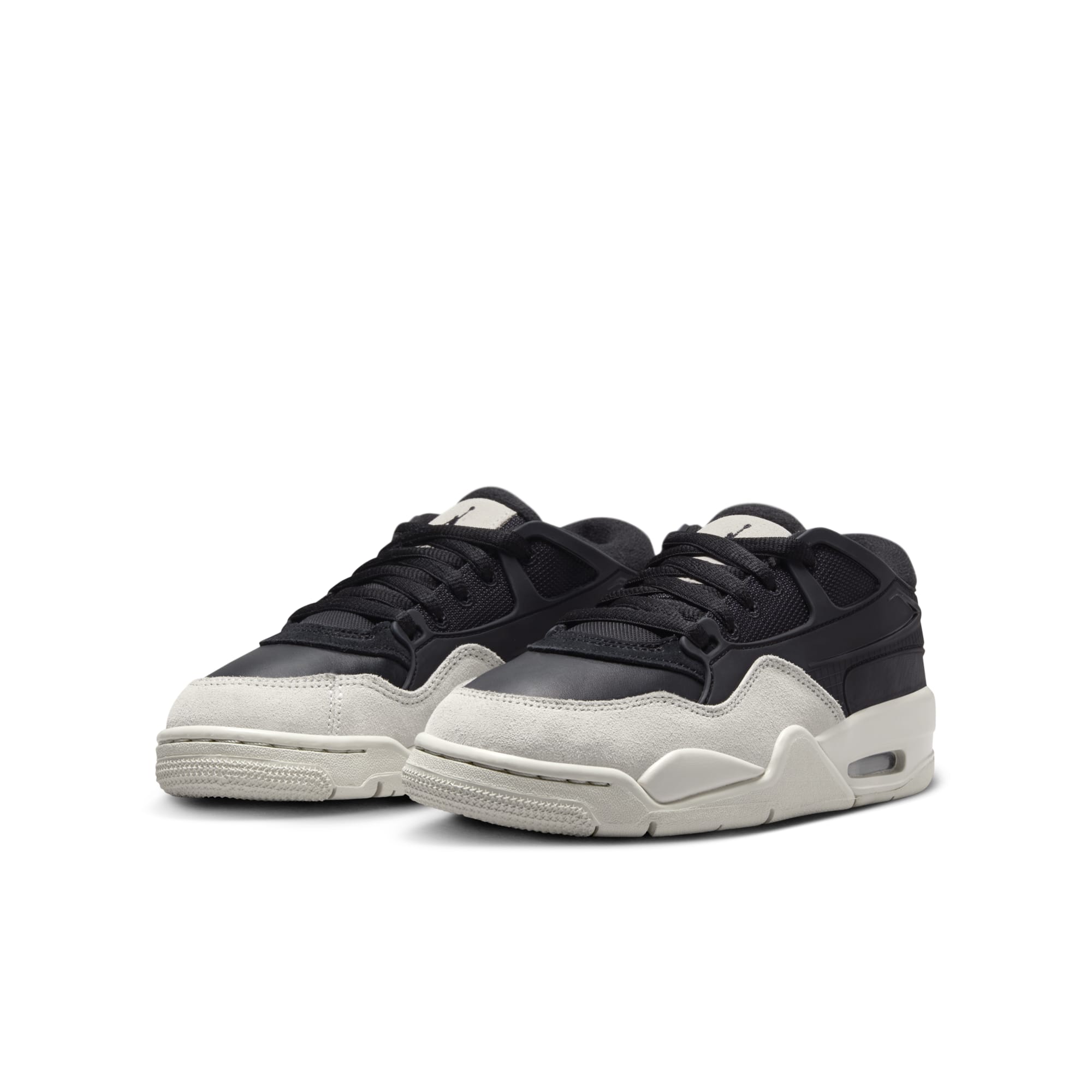 [FQ7938-001] Grade School Air Jordan AIR JORDAN 4 RM GS 'BLACK LIGHT BONE'