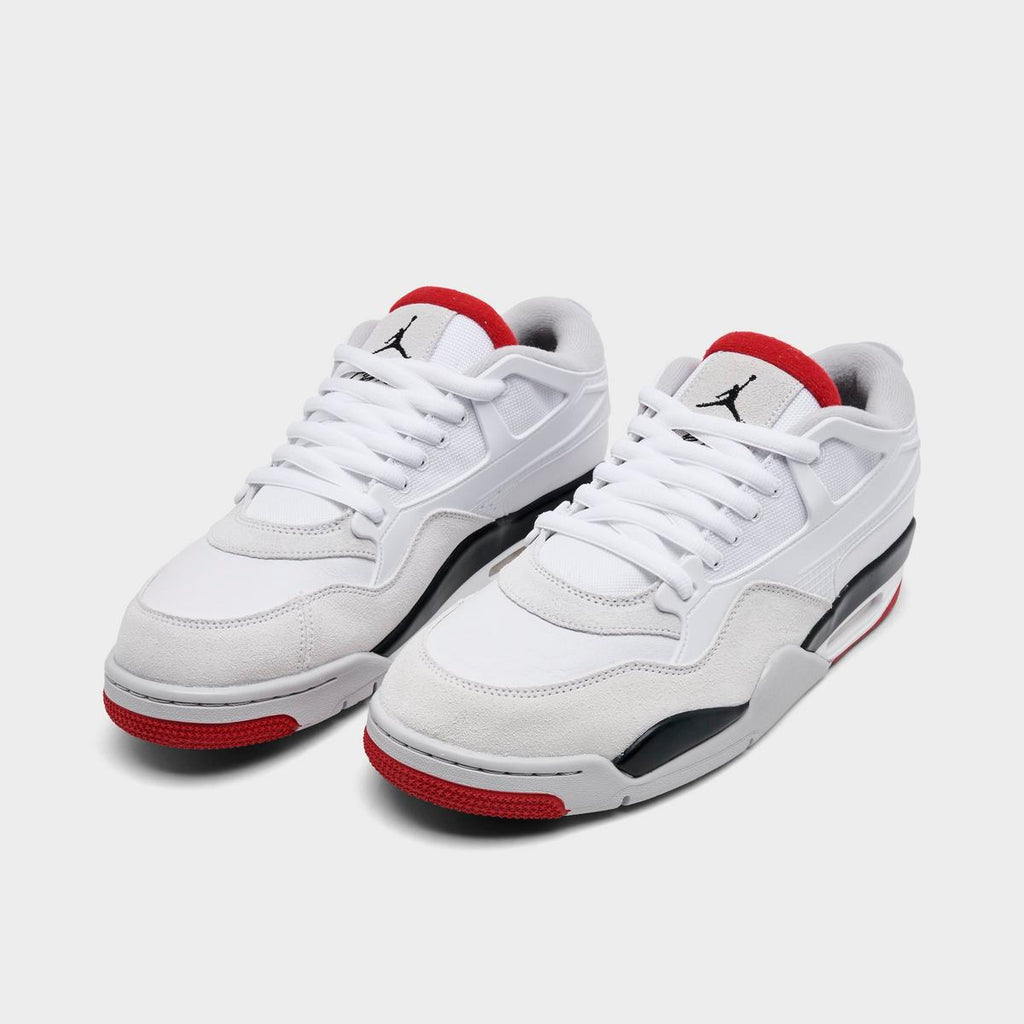 [FQ7939-102] MENS AIR JORDAN 4 RM 'WHITE FIRE RED'