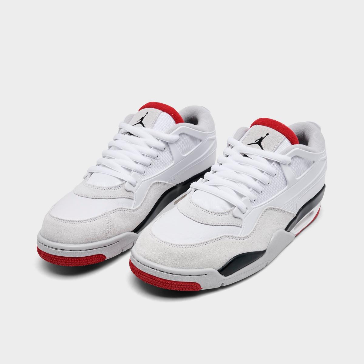 [FQ7939-102] MENS AIR JORDAN 4 RM 'WHITE FIRE RED'
