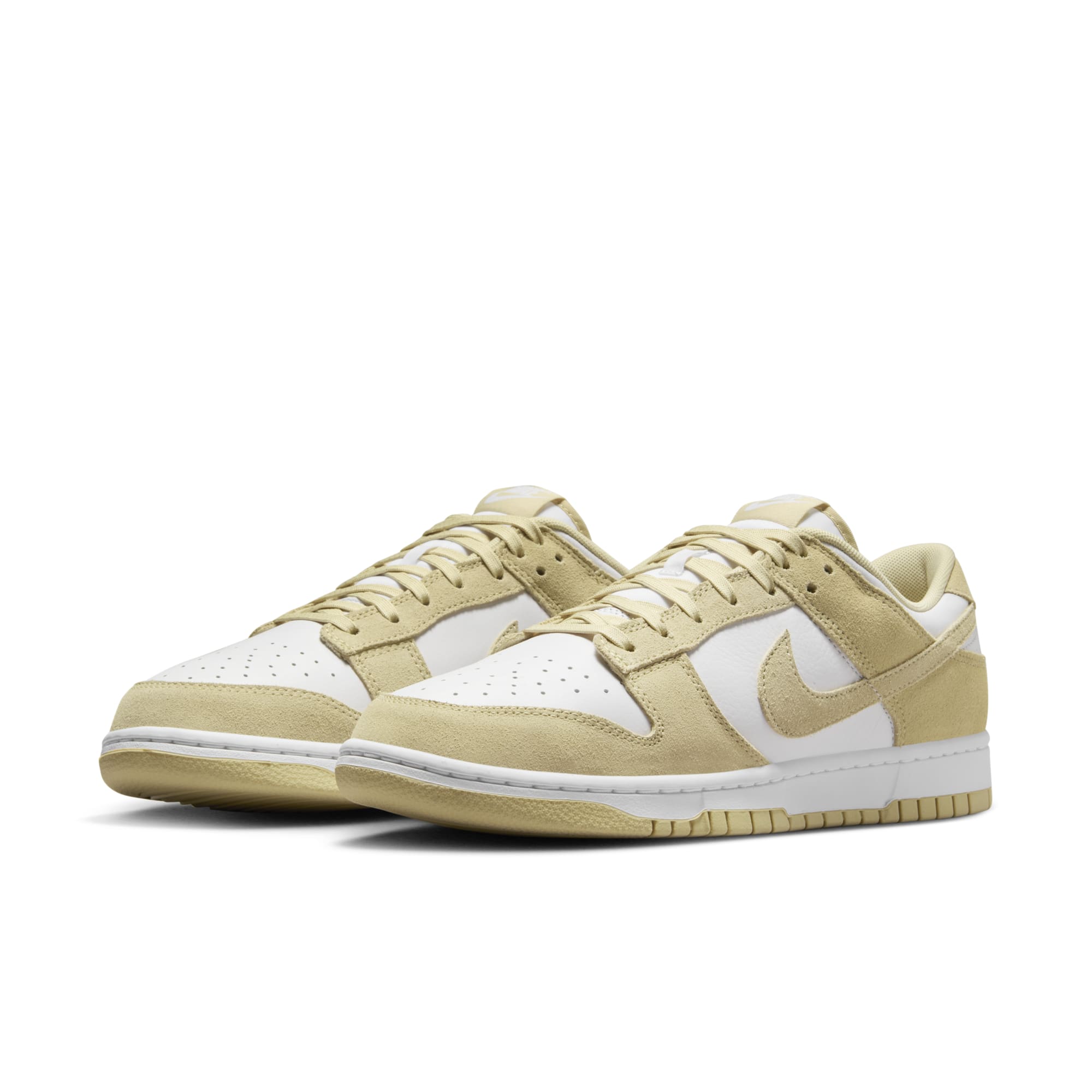 [FQ8249-102] MENS NIKE DUNK LOW RETRO SE LEATHER/SUEDE