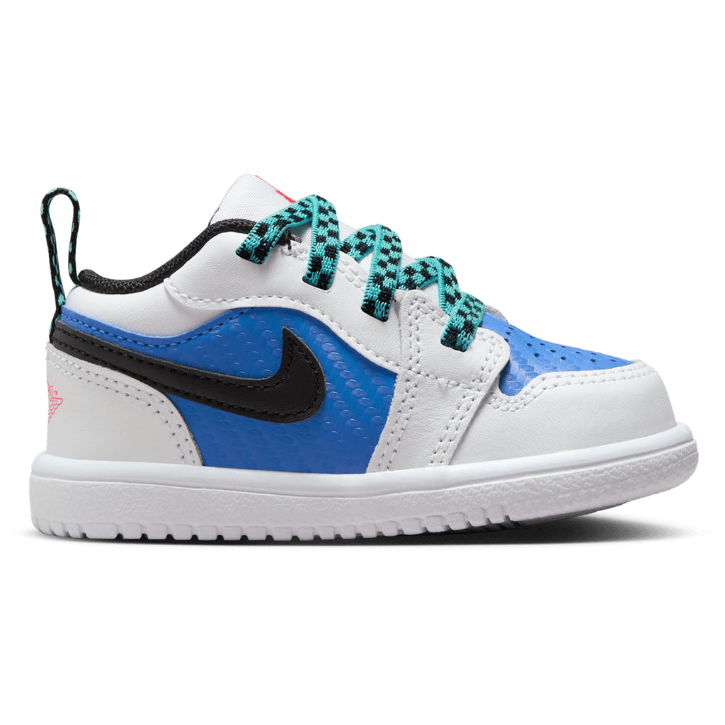 [FQ8710-100] TODDLERS AIR JORDAN RETRO 1 LOW ALT SE 'WHITE HYPER ROYAL HYPER JADE BLACK'