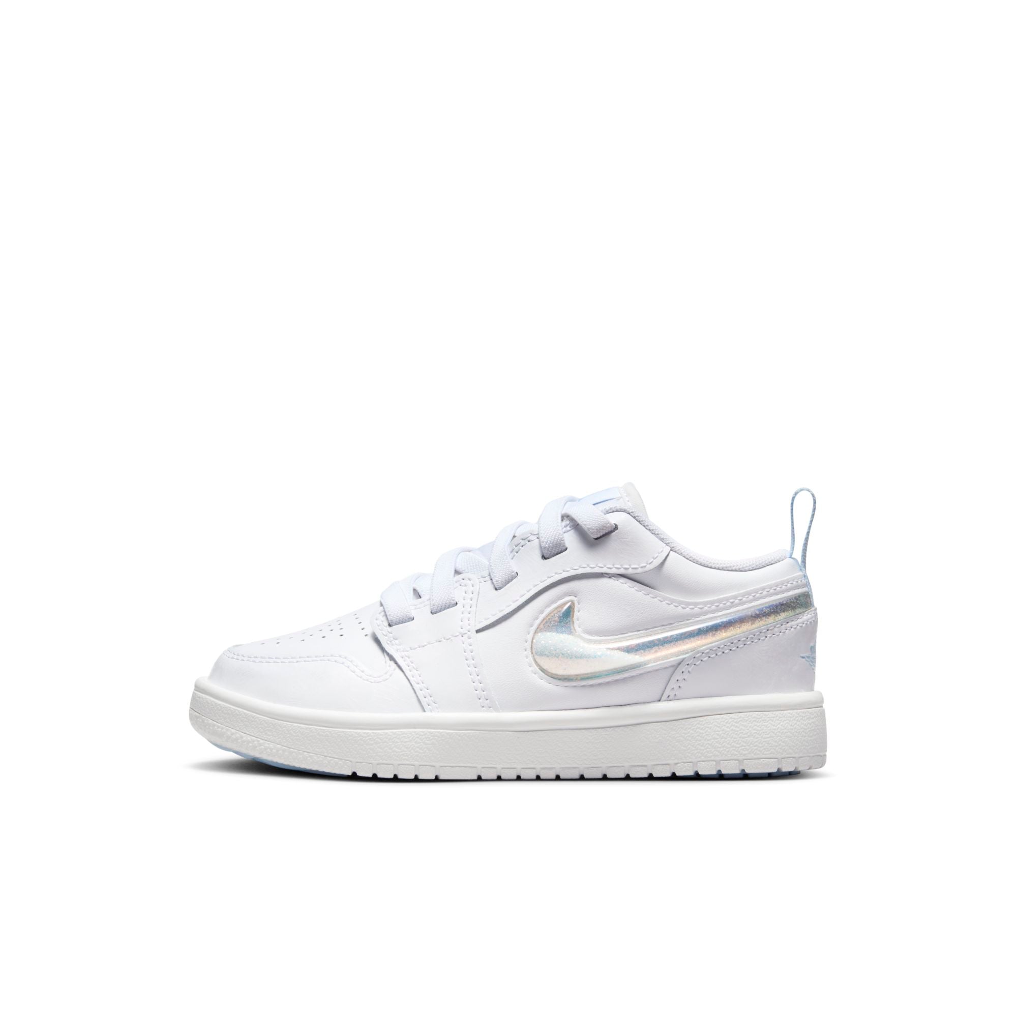 [FQ9113-100] Preschool Air Jordan RETRO 1 LOW ALT SE PS 'GLITTER SWOOSH'