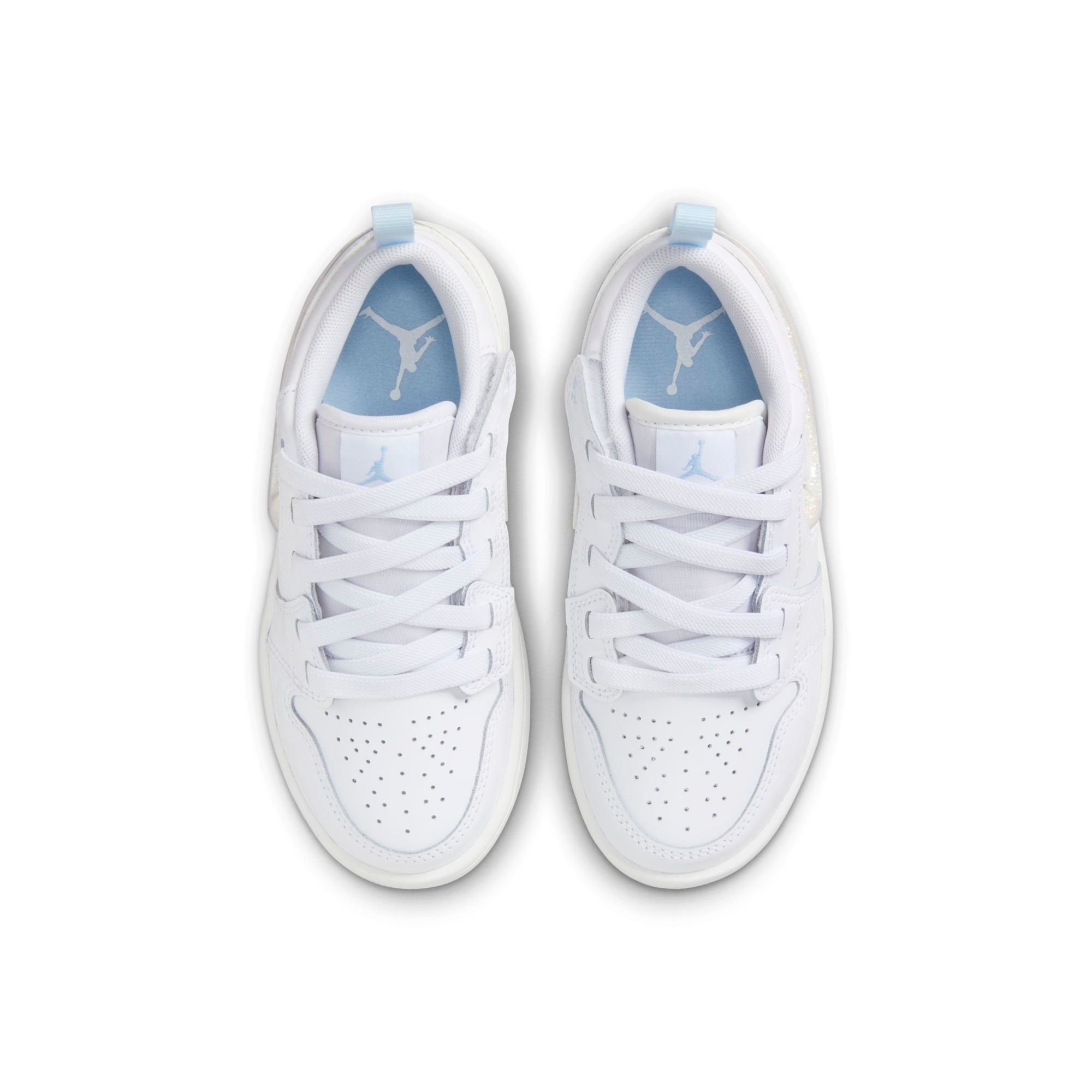 [FQ9113-100] Preschool Air Jordan RETRO 1 LOW ALT SE PS 'GLITTER SWOOSH'