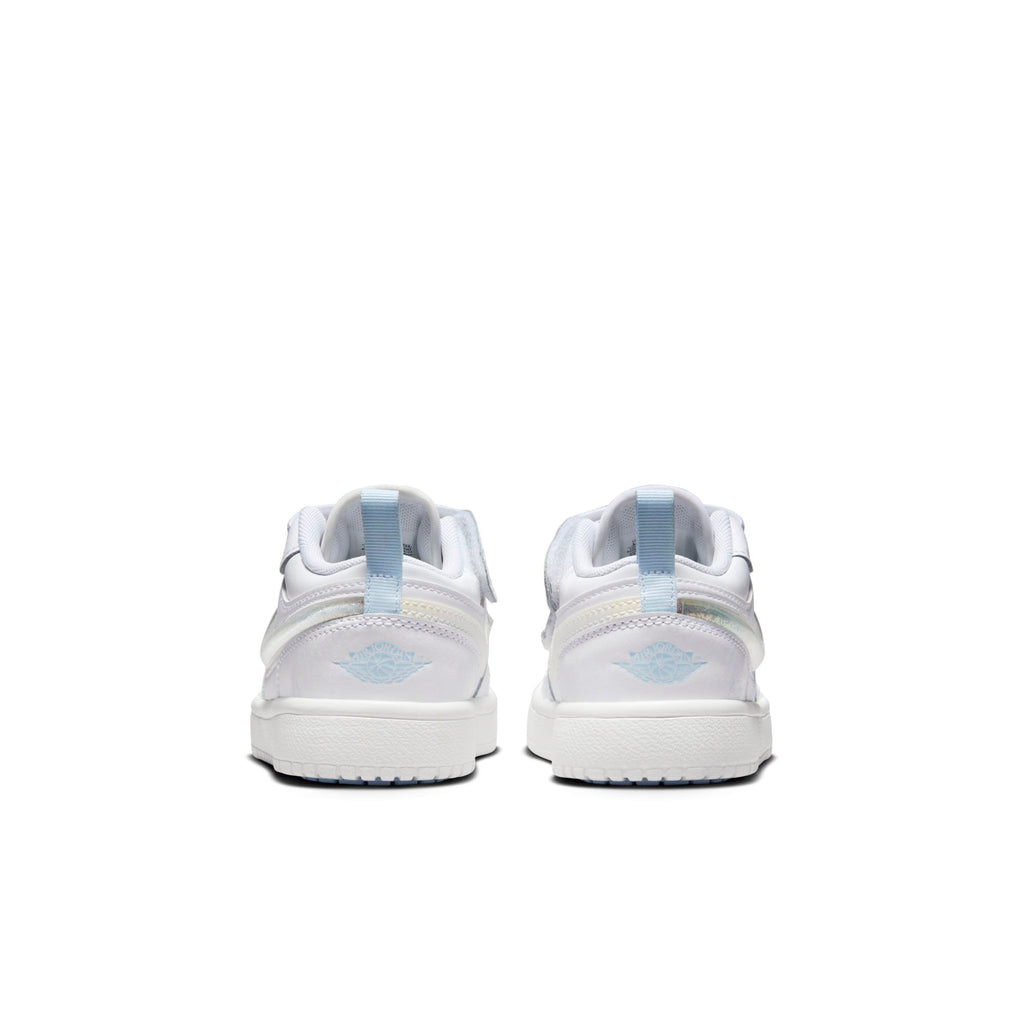 [FQ9113-100] Preschool Air Jordan RETRO 1 LOW ALT SE PS 'GLITTER SWOOSH'