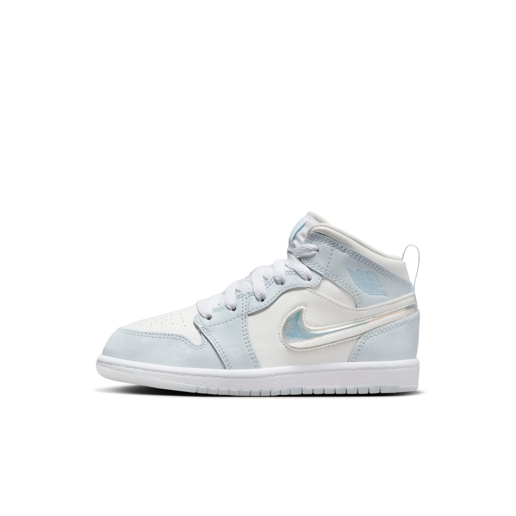 [FQ9118-400] Preschool Air Jordan Retro 1 Mid SE 'Blue Tint' (PS)