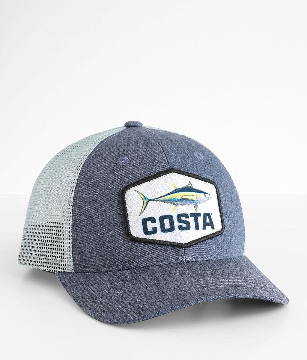 [FQS900036-602] Mens Costa COSTA XL FIT TRUCKER PATCH TUNA