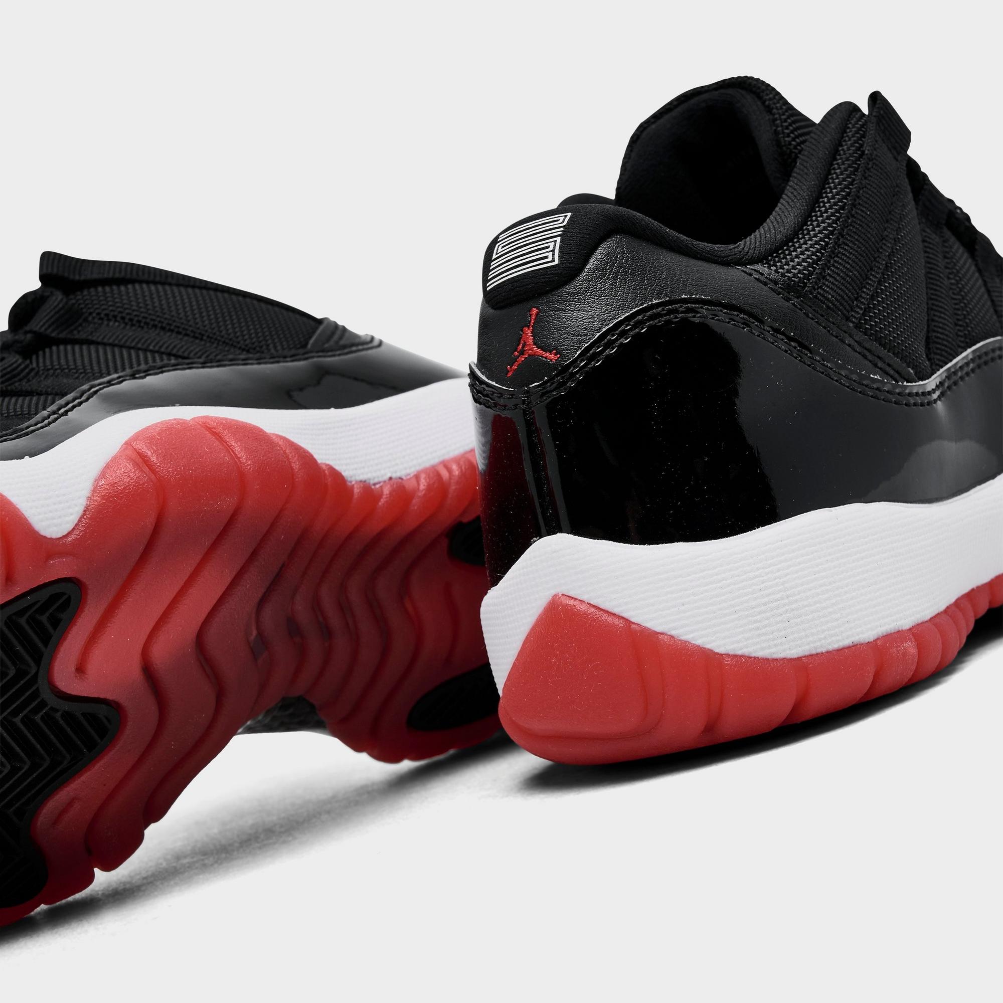 [FV5121-006] GRADE SCHOOL AIR JORDAN RETRO 11 LOW 'BRED (GS) (2025)'