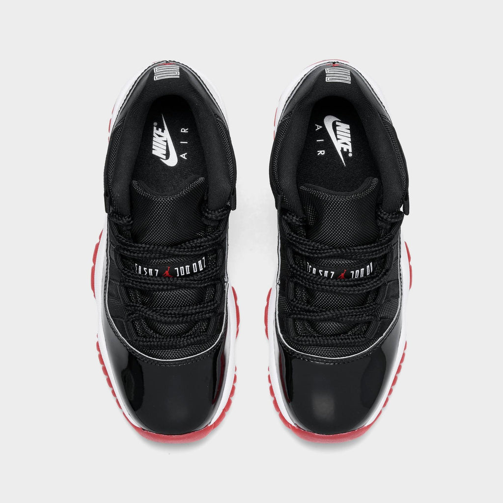 [FV5121-006] GRADE SCHOOL AIR JORDAN RETRO 11 LOW 'BRED (GS) (2025)'