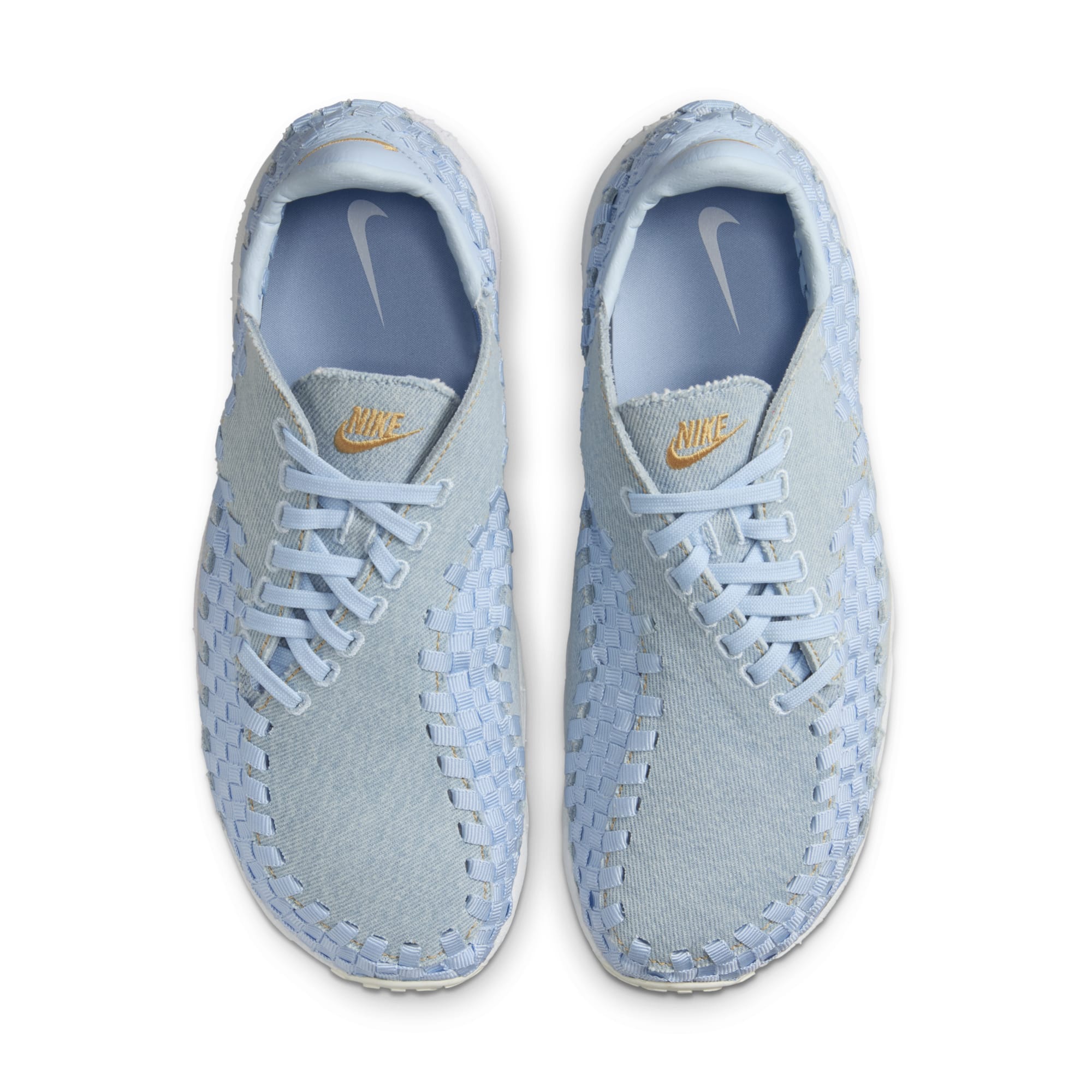 [FV6103-400] Womens Nike AIR FOOTSCAPE WOVEN 'WASHED DENIM ICE BLUE'