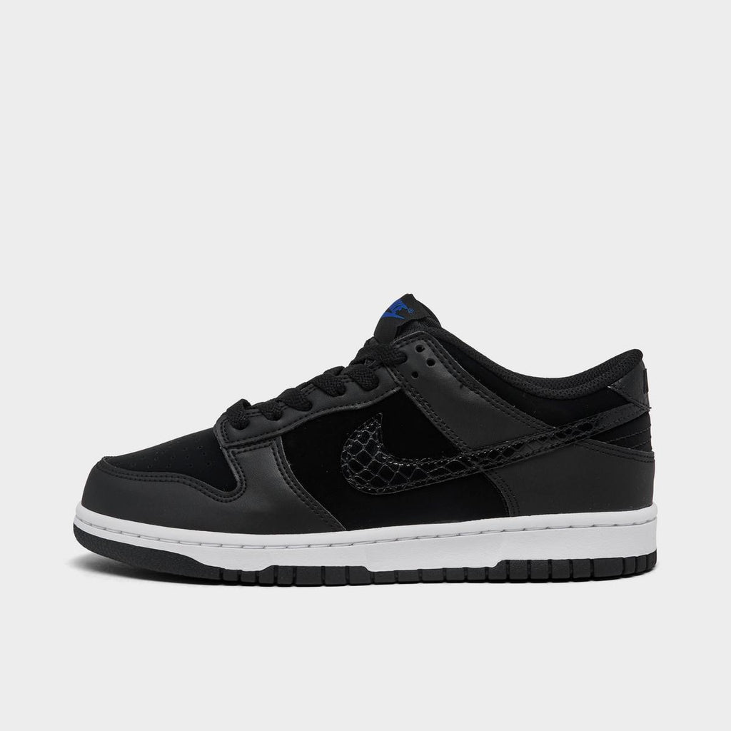 [FV7472-001] GRADE SCHOOL NIKE DUNK LOW SE (GS) 'BLACK CROC'